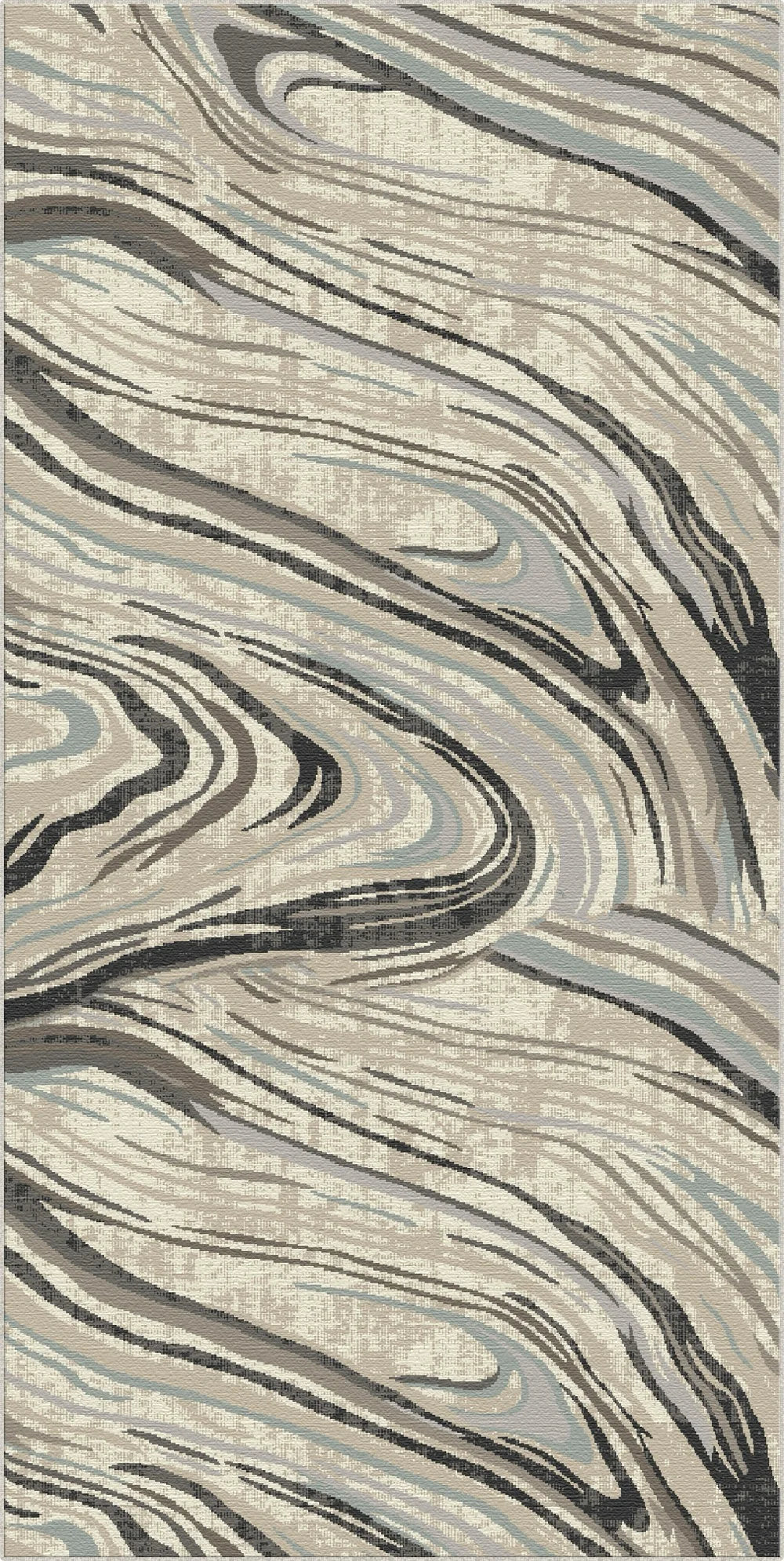 Абстрактний килим Milano Marble, що можна прати