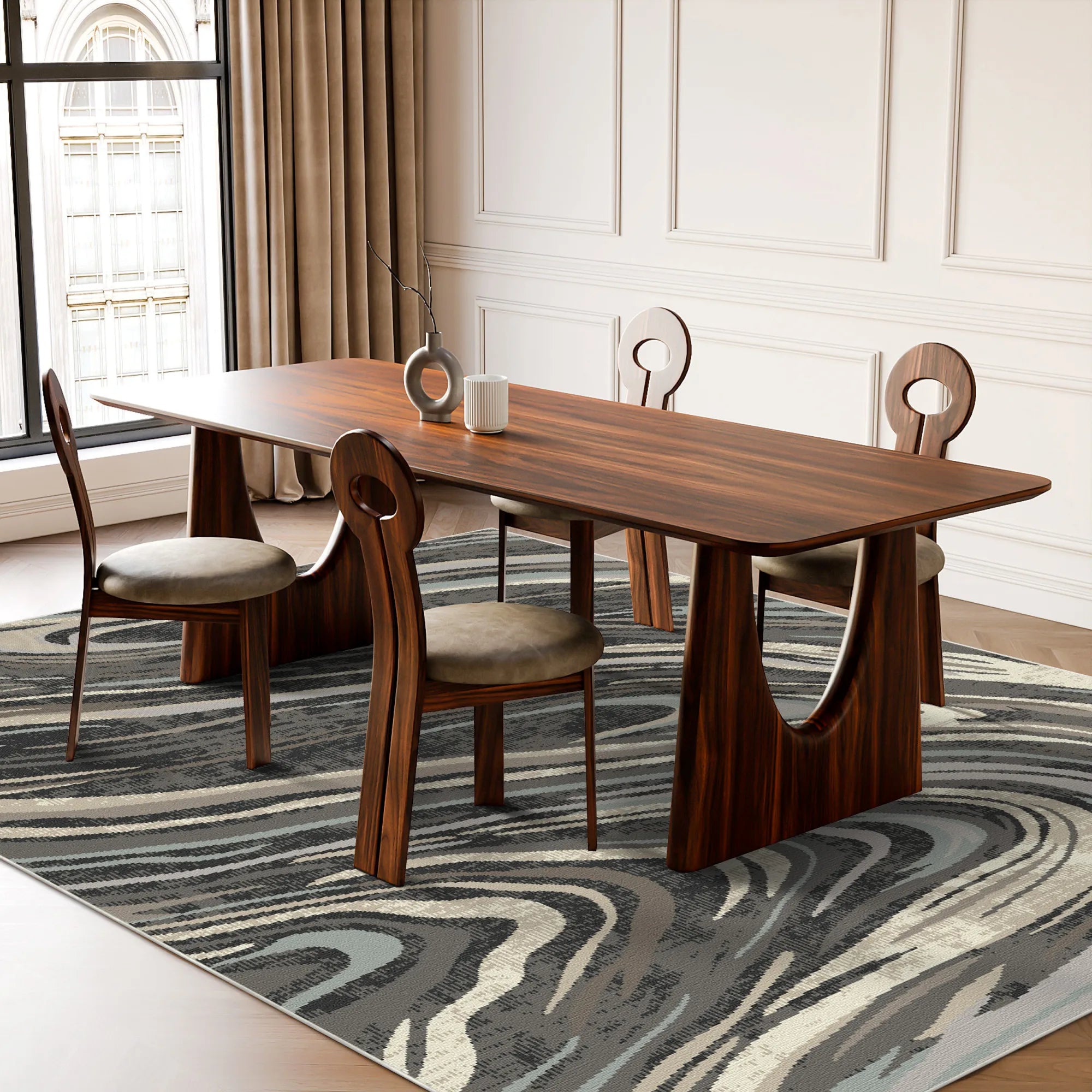 Миючий килим Venice Midnight