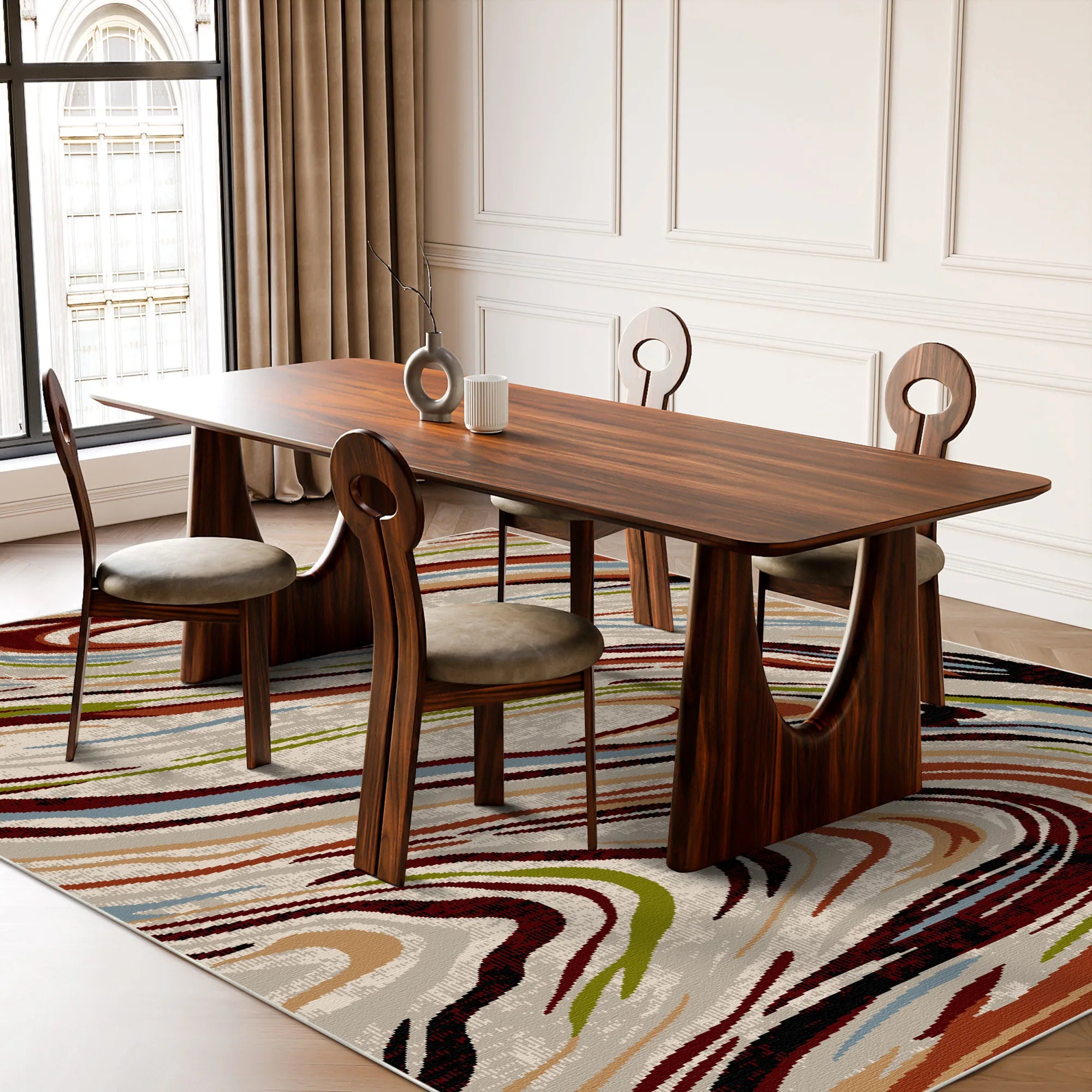 Килим Florence Art Abstract що прається