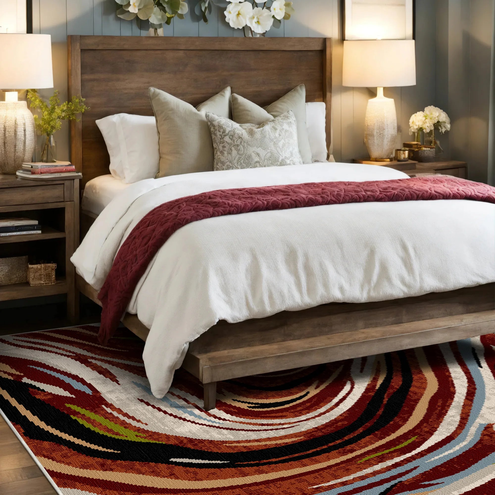 Миючий килим Siena Terracotta