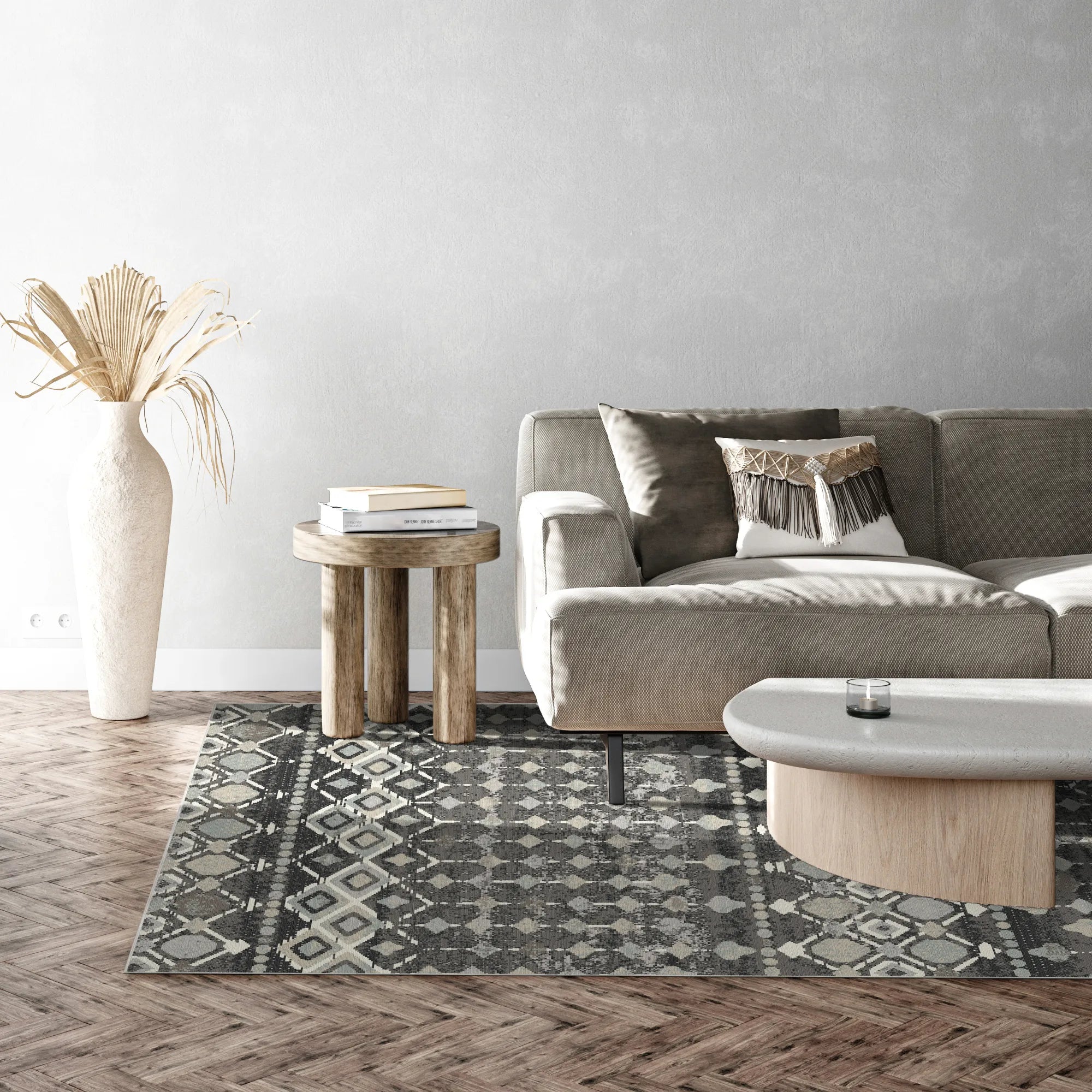 Миючий килим Sonora Charcoal