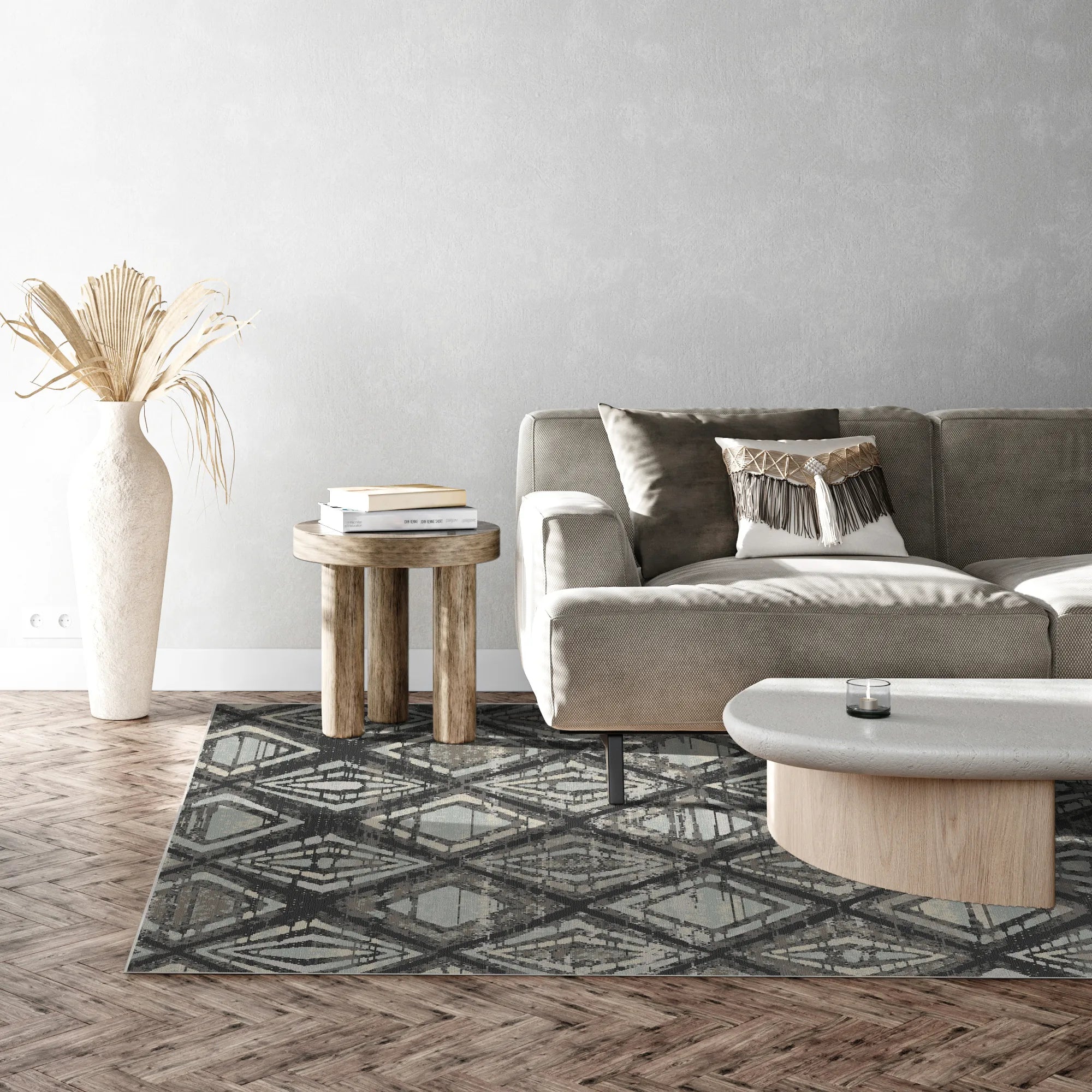 Миючий килим Badlands Charcoal