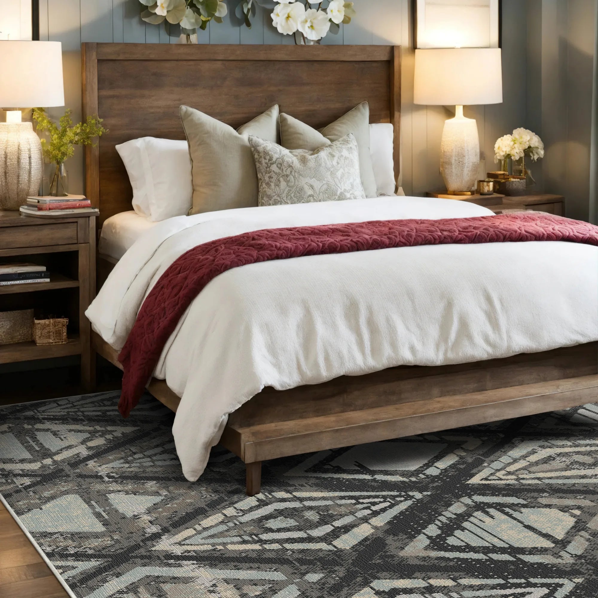 Миючий килим Badlands Charcoal