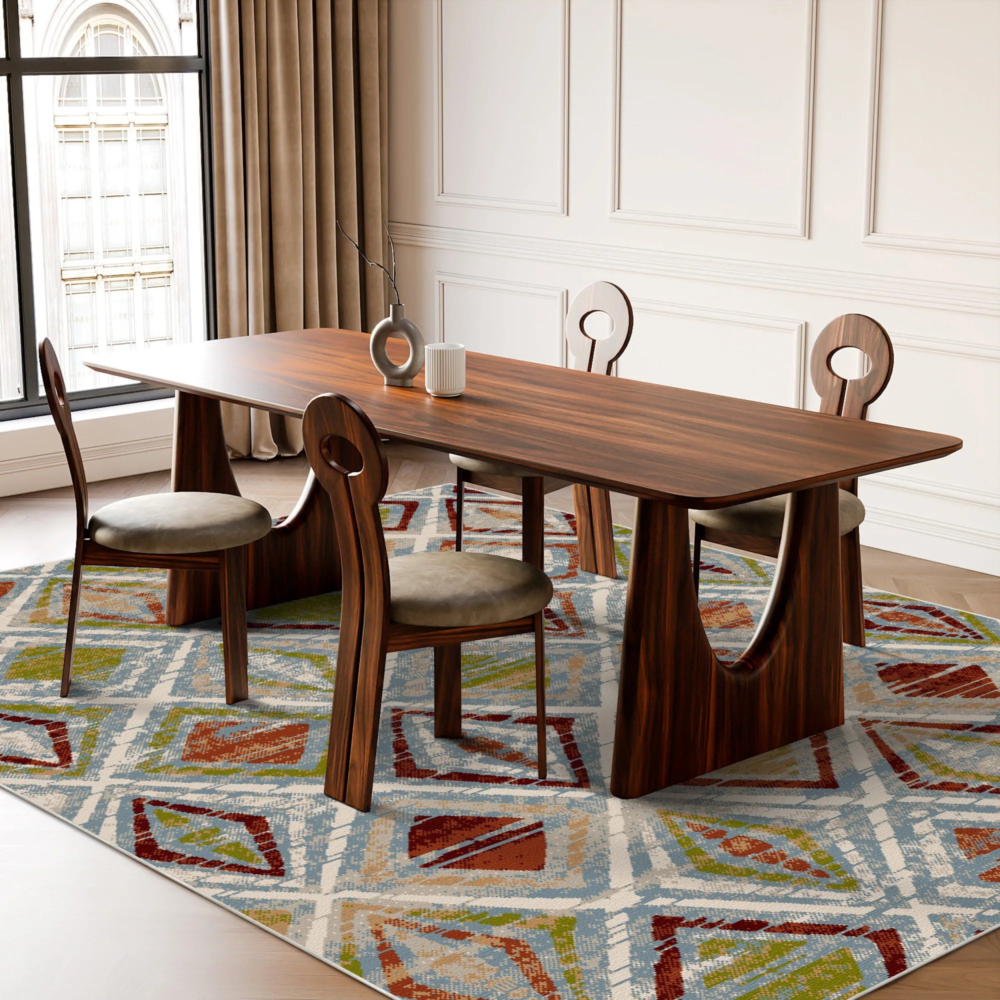 Миючий килим Tahoe Blue