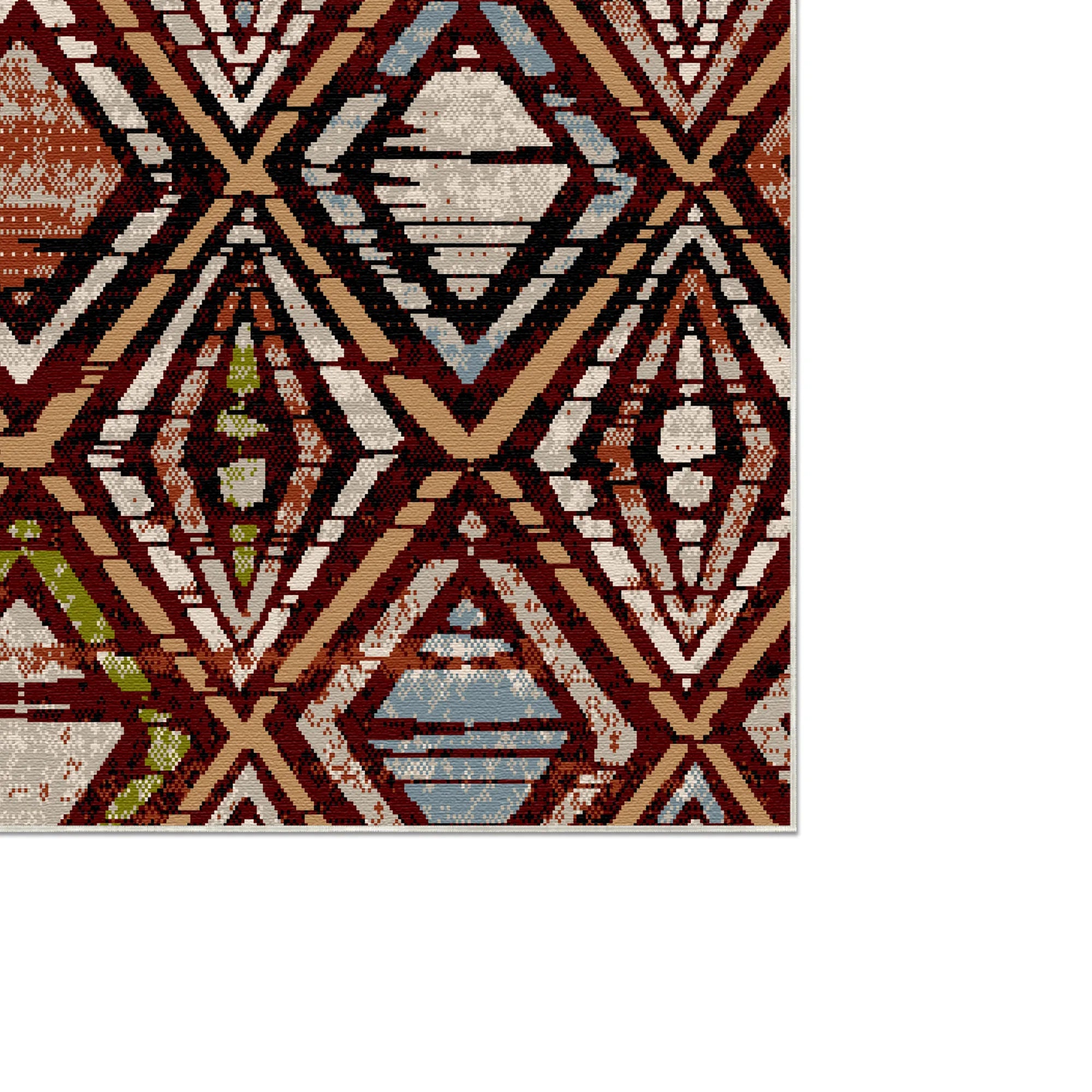 Миючий килим Zion Mahogany