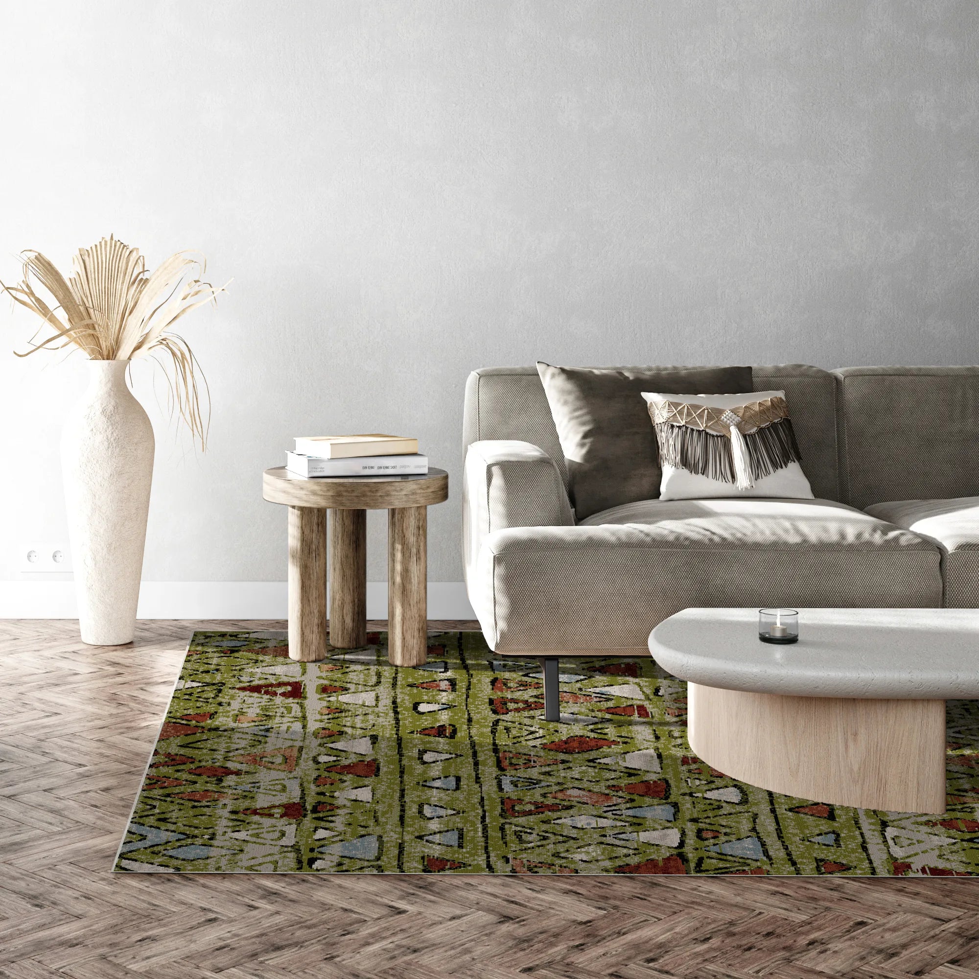 Миючий килим Denali Olive