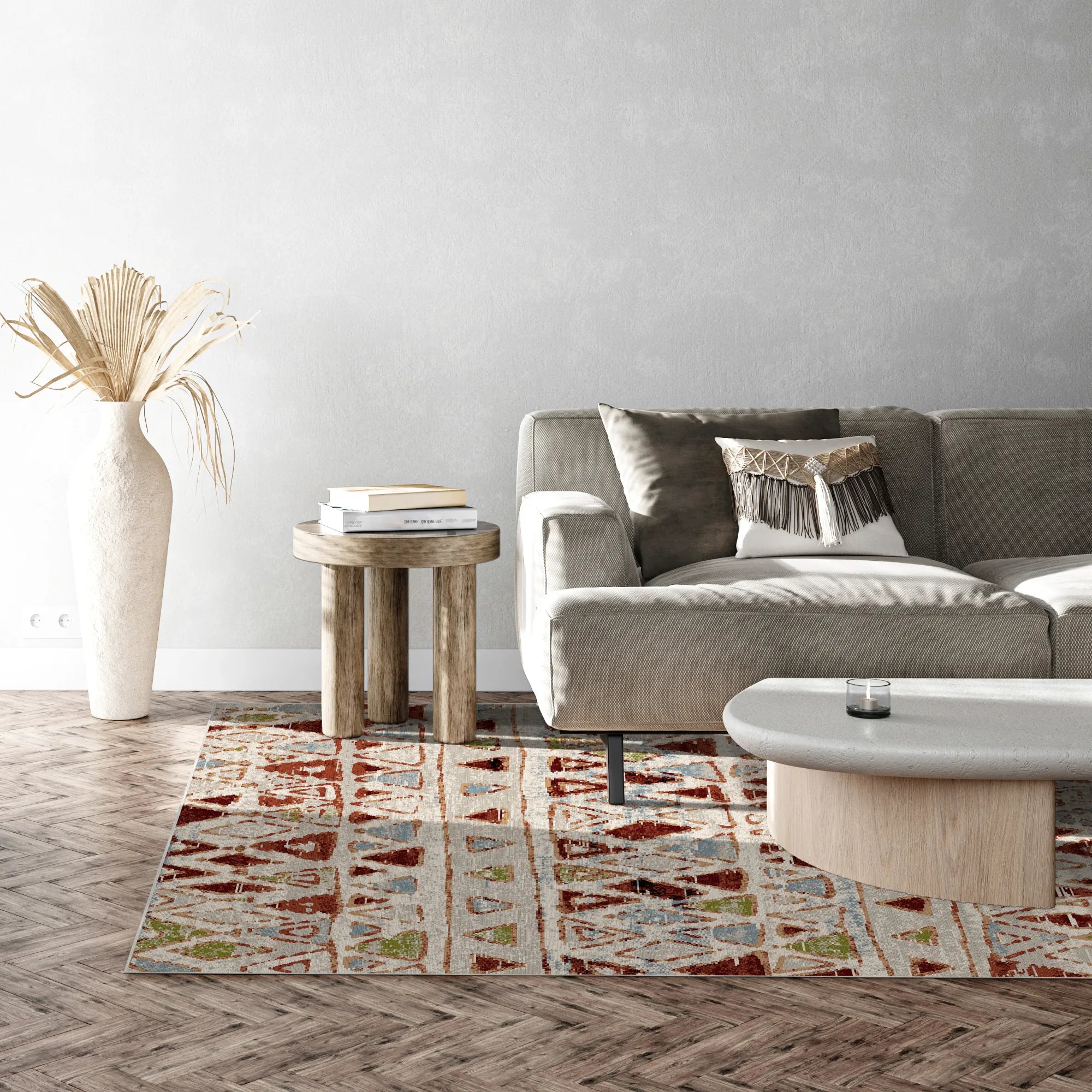 Килим Kenai Cream Traditional що прається