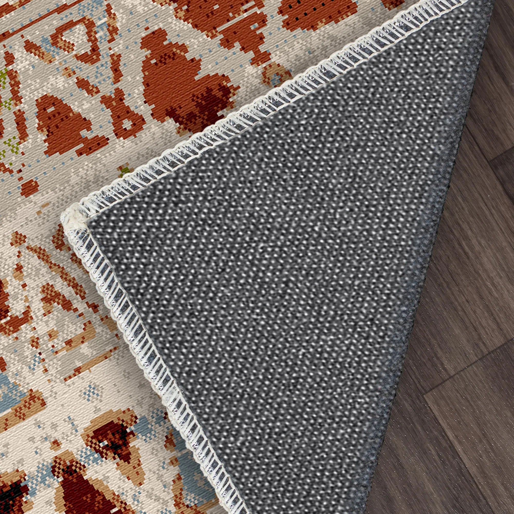 Килим Kenai Cream Traditional що прається