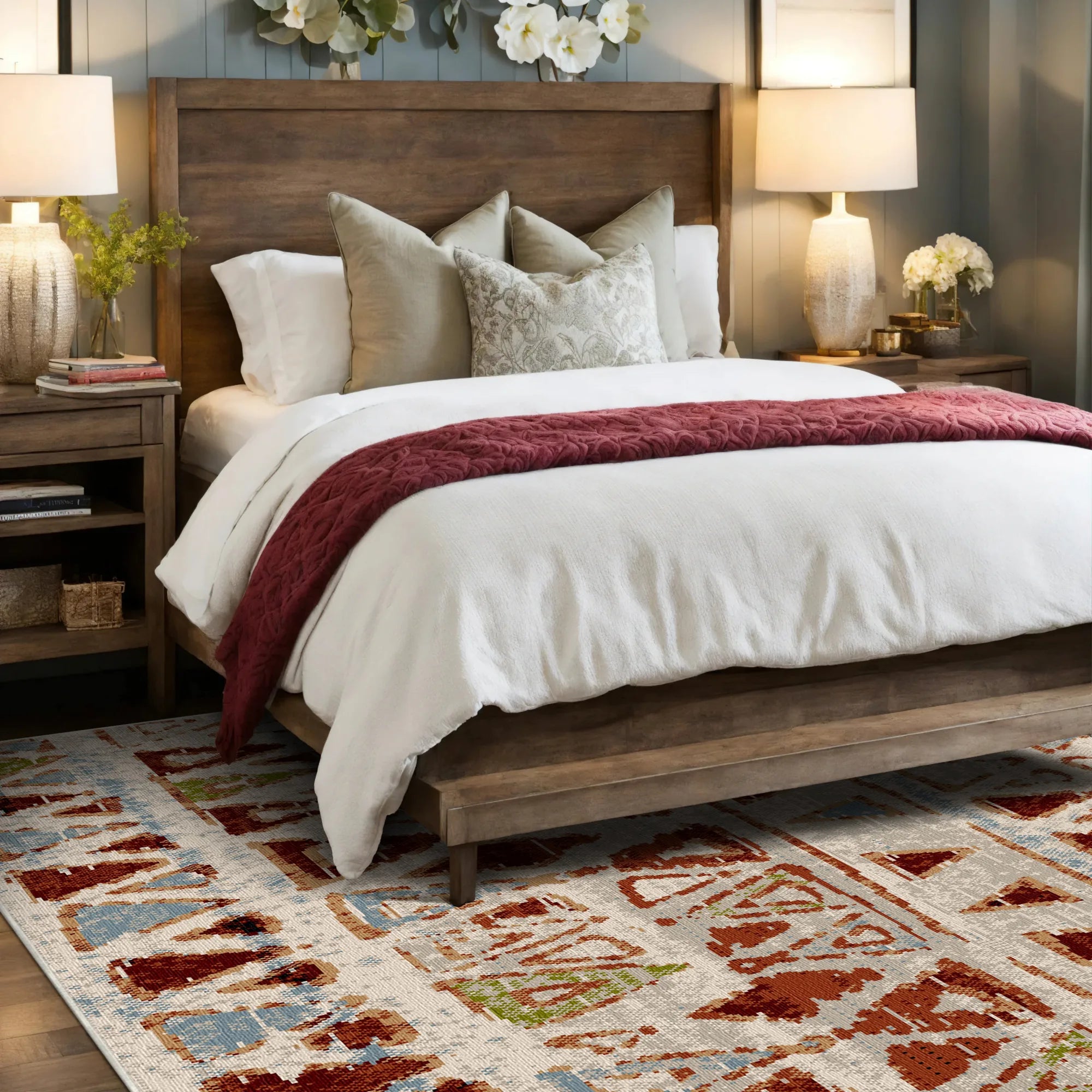 Килим Kenai Cream Traditional що прається