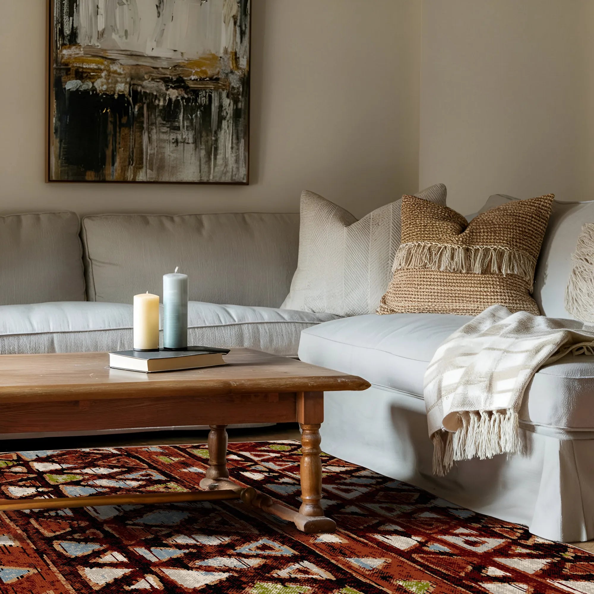 Миючий килим Klondike Rust