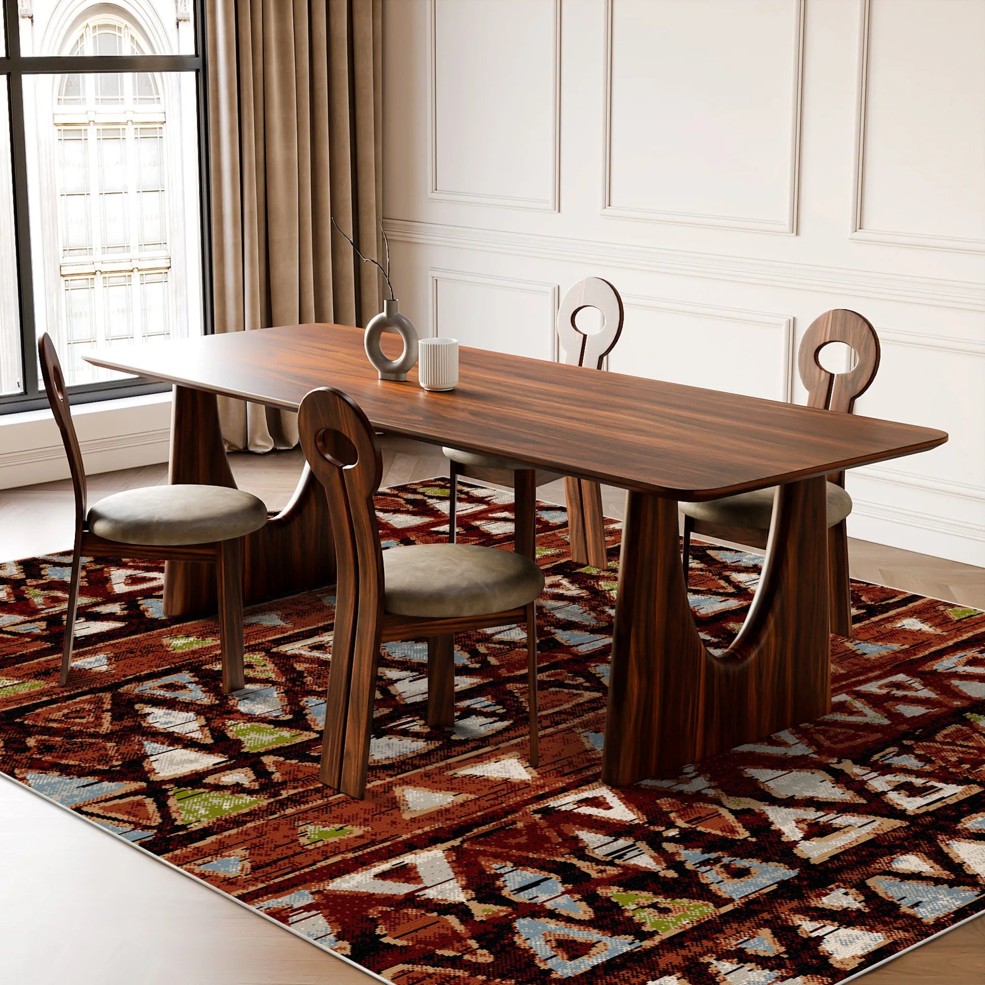 Миючий килим Klondike Rust