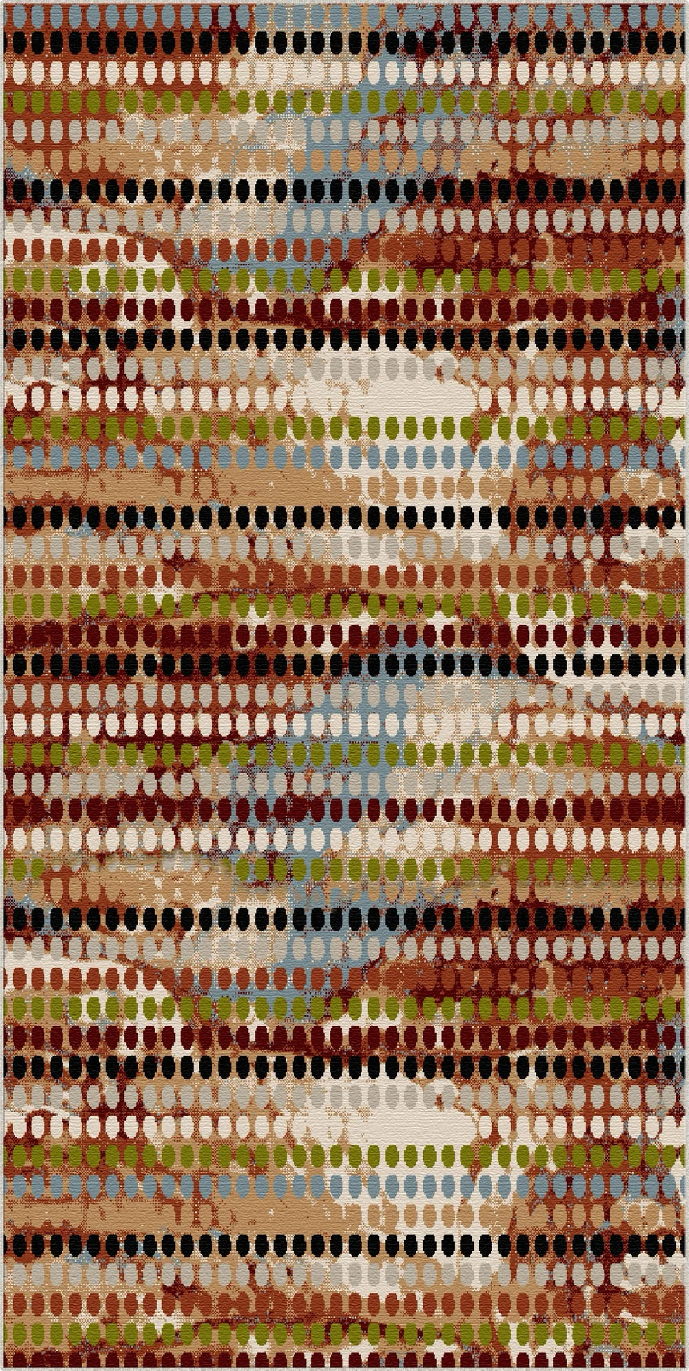 Модний геометричний килим Petra Mosaic, що миється