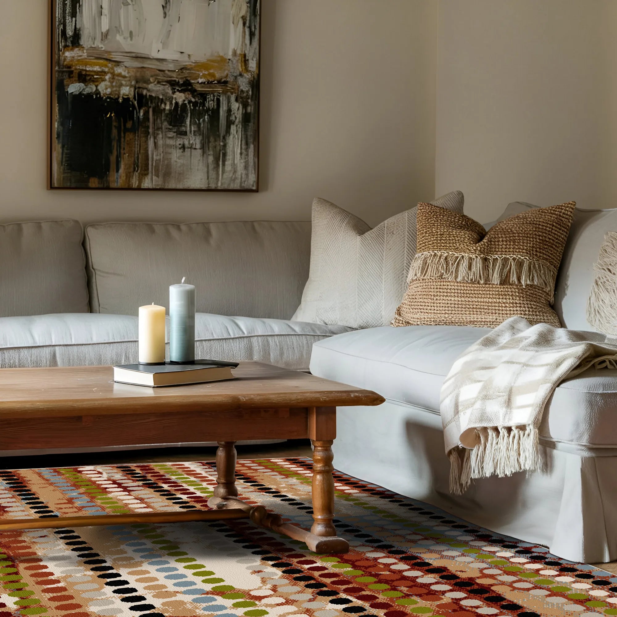 Миючий килим Petra Mosaic