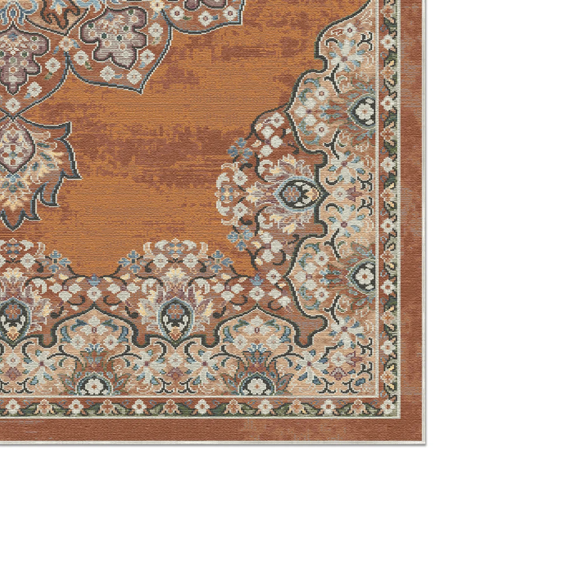 Традиційний килим Siena Terracotta, що миється