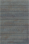 Абстрактний килим Amalfi Blue, що миється Синій