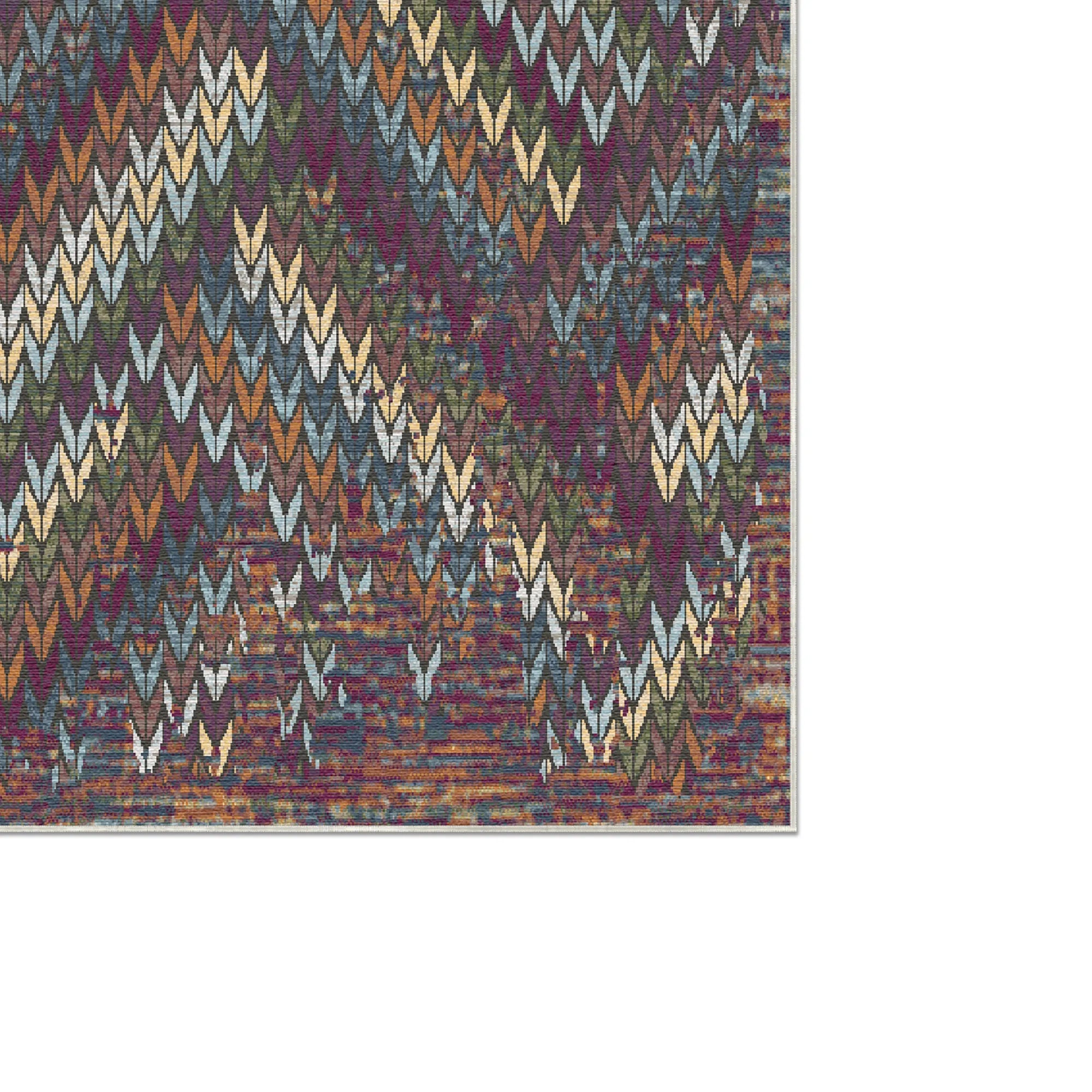 Килим Milan Multi Chevron що прається