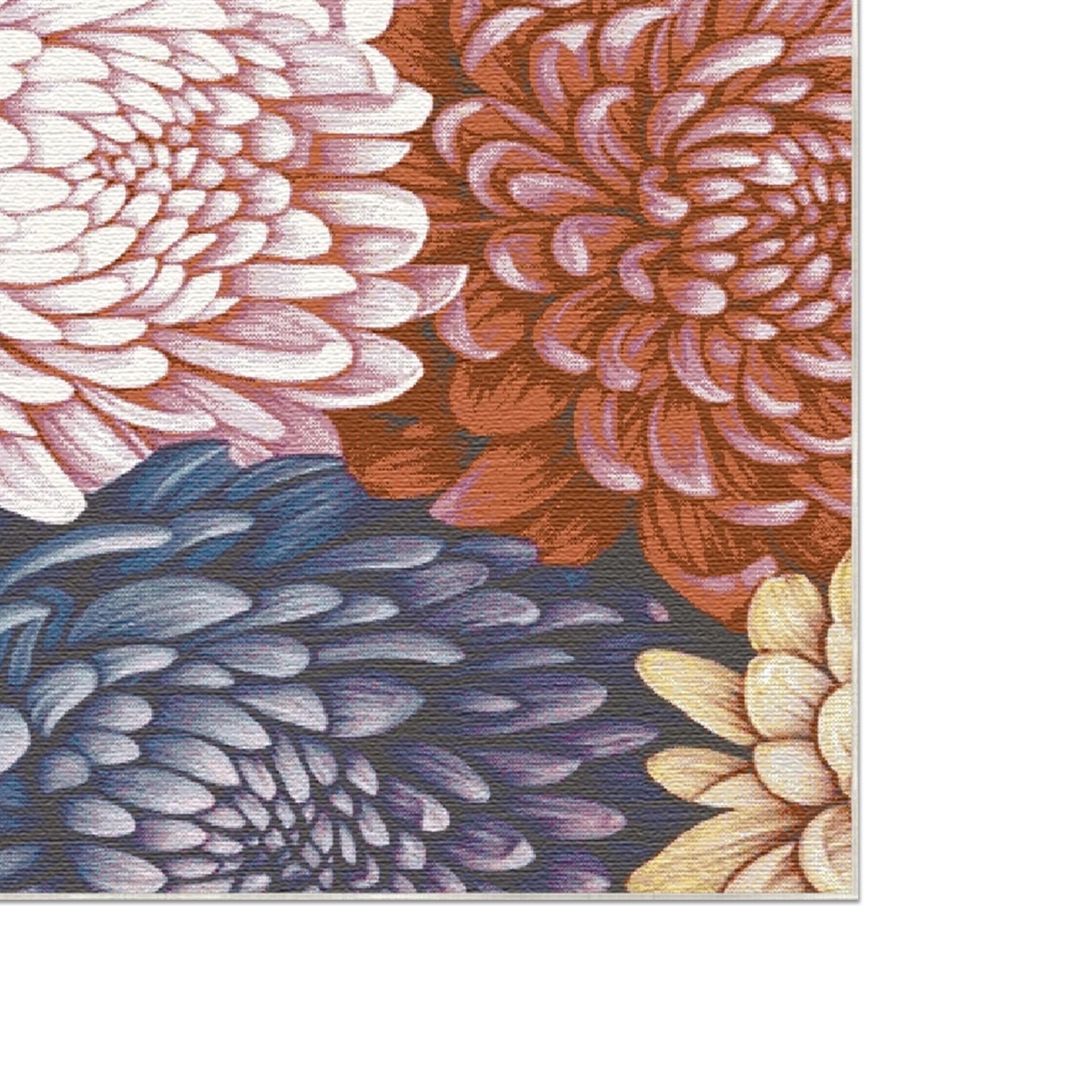 Килим Obsidian Bloom Chrysanthemum
