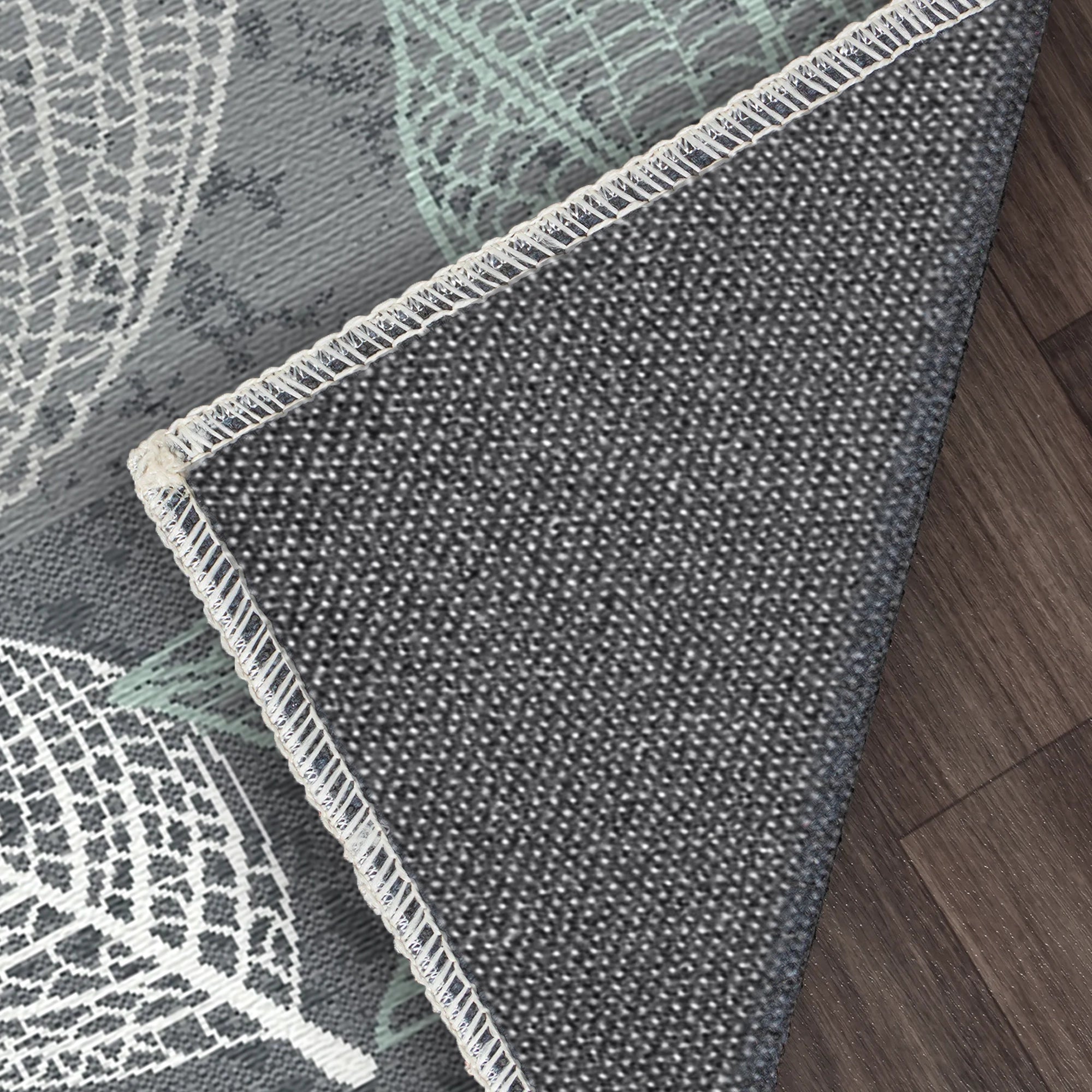 Килимок скелет із вугілля що шепоче листя