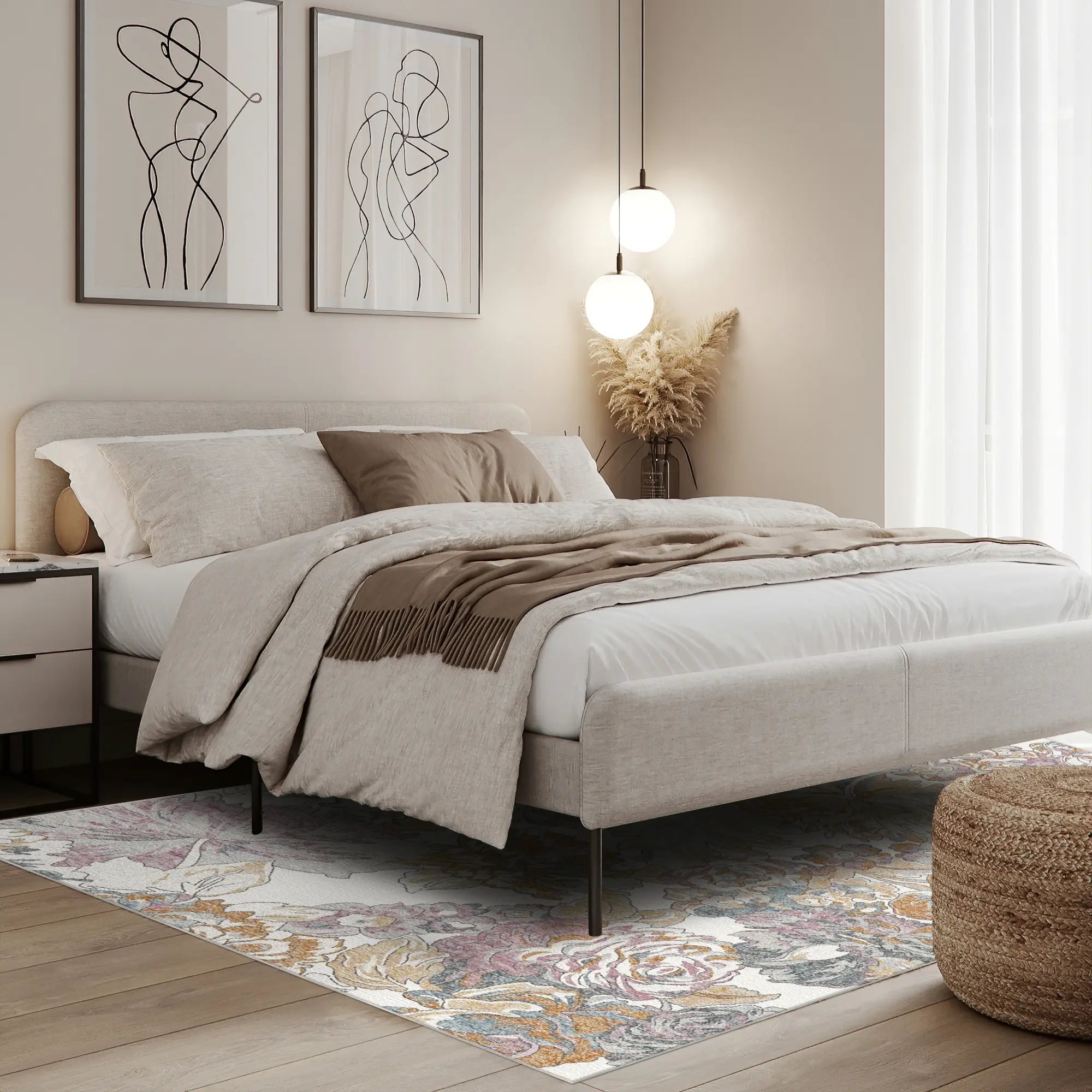 Килим Mauve Heritage Floral