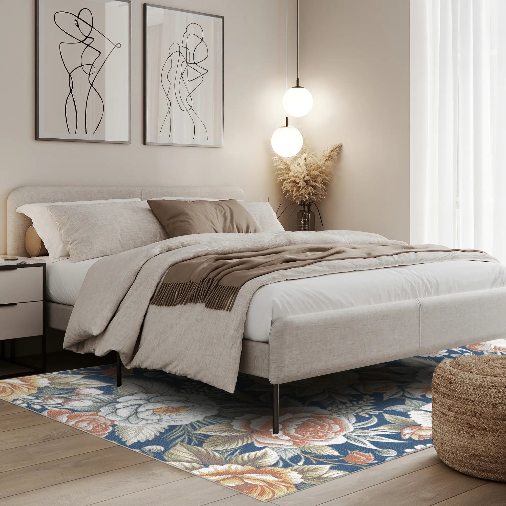 Килим Sapphire Nocturne Floral