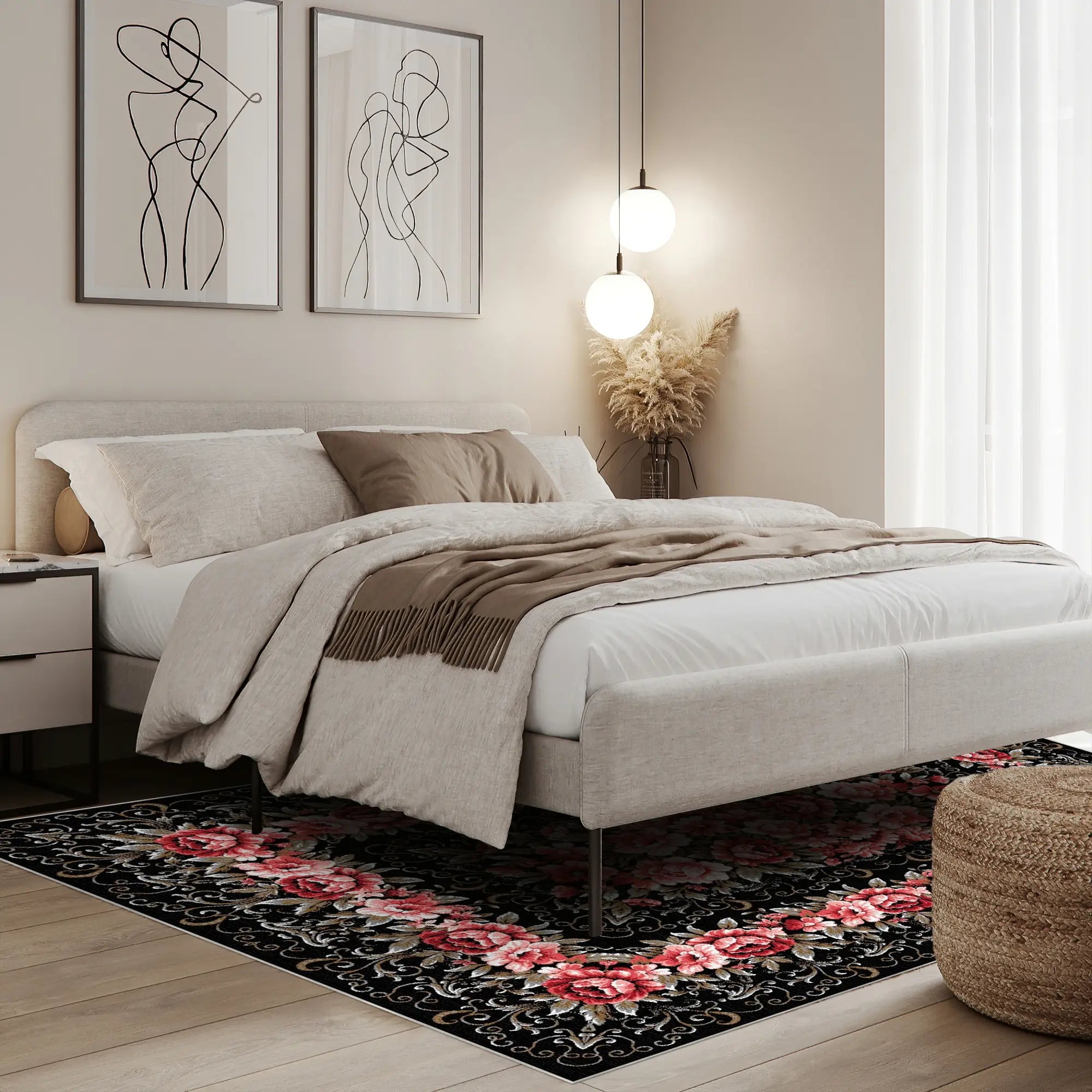 Килим Ebony Rose Medallion