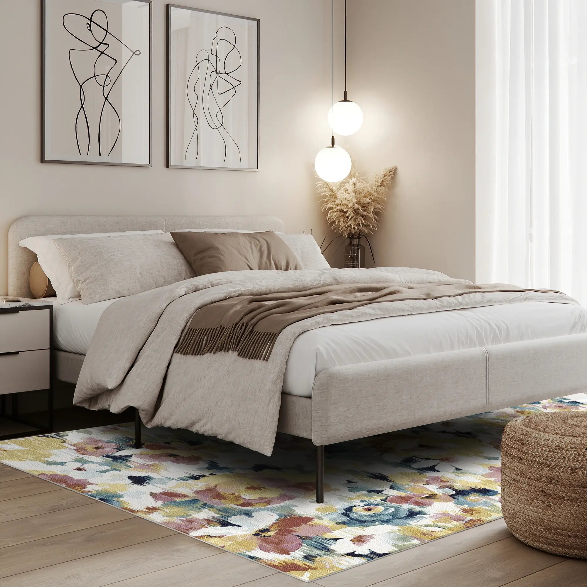 Килим Radiant Kaleidoscope Floral