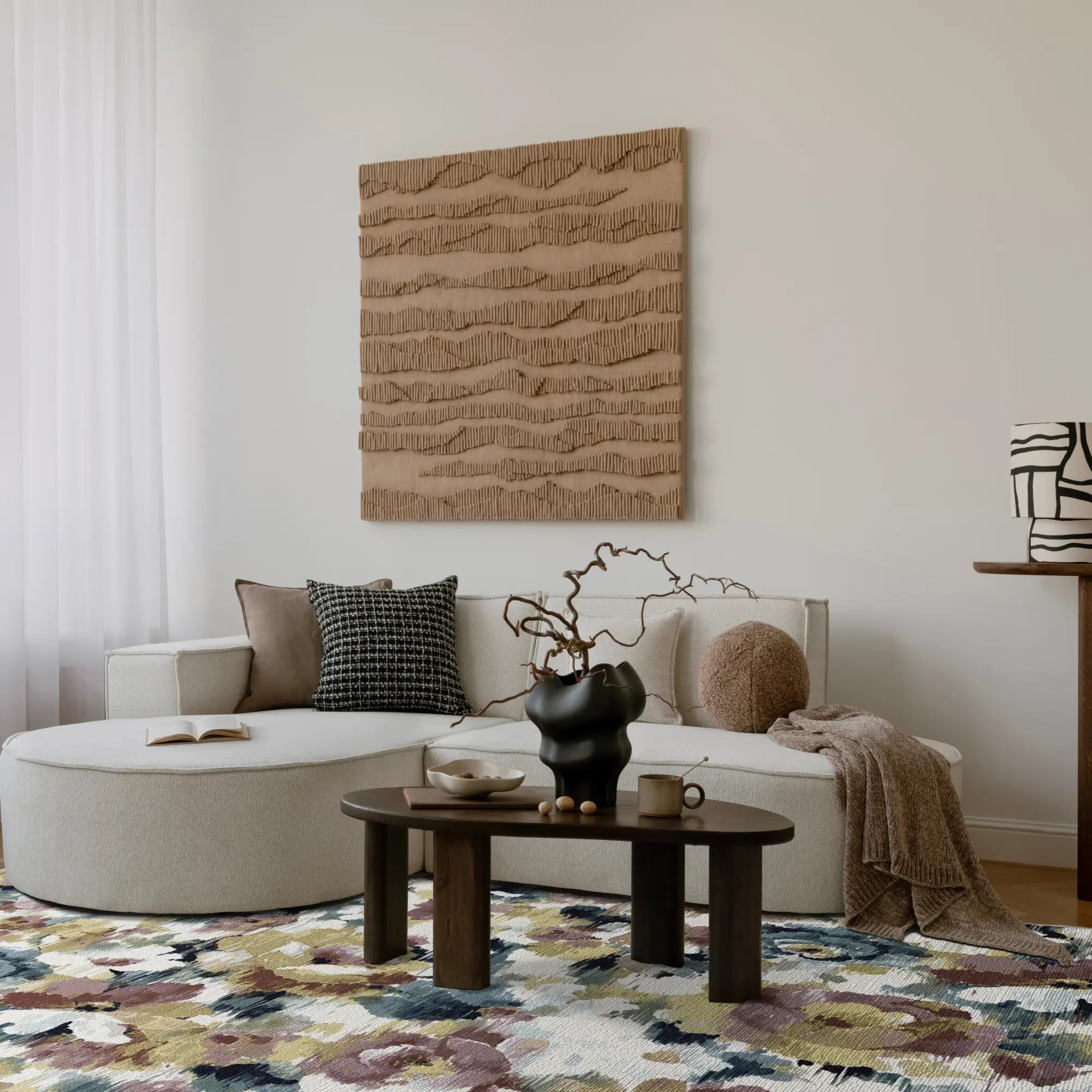 Килим Radiant Kaleidoscope Floral