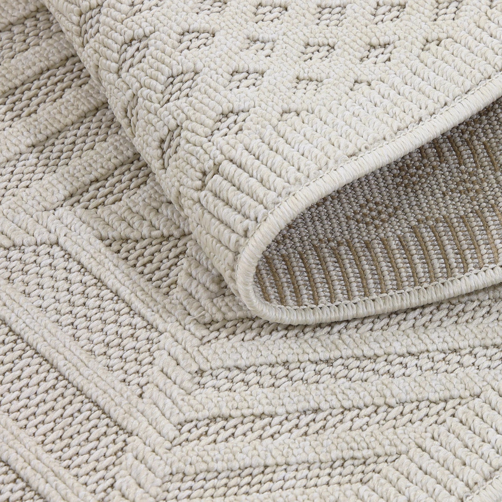 Білий пісочний килим