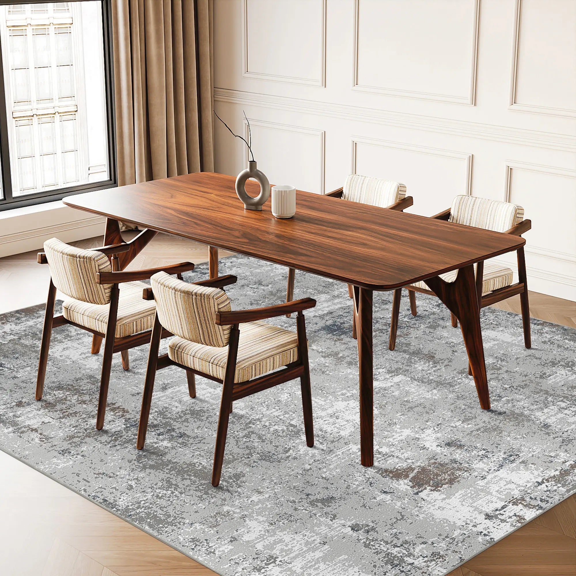 Килим Zenith Slate Distressed Abstract