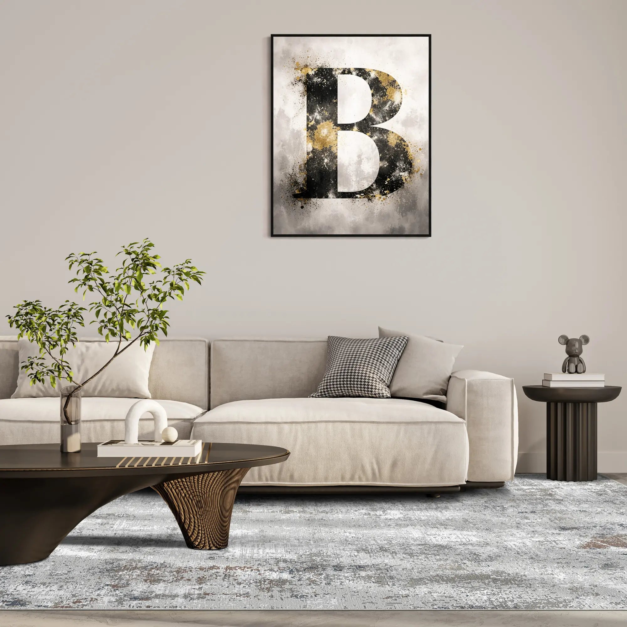 Килим Zenith Slate Distressed Abstract