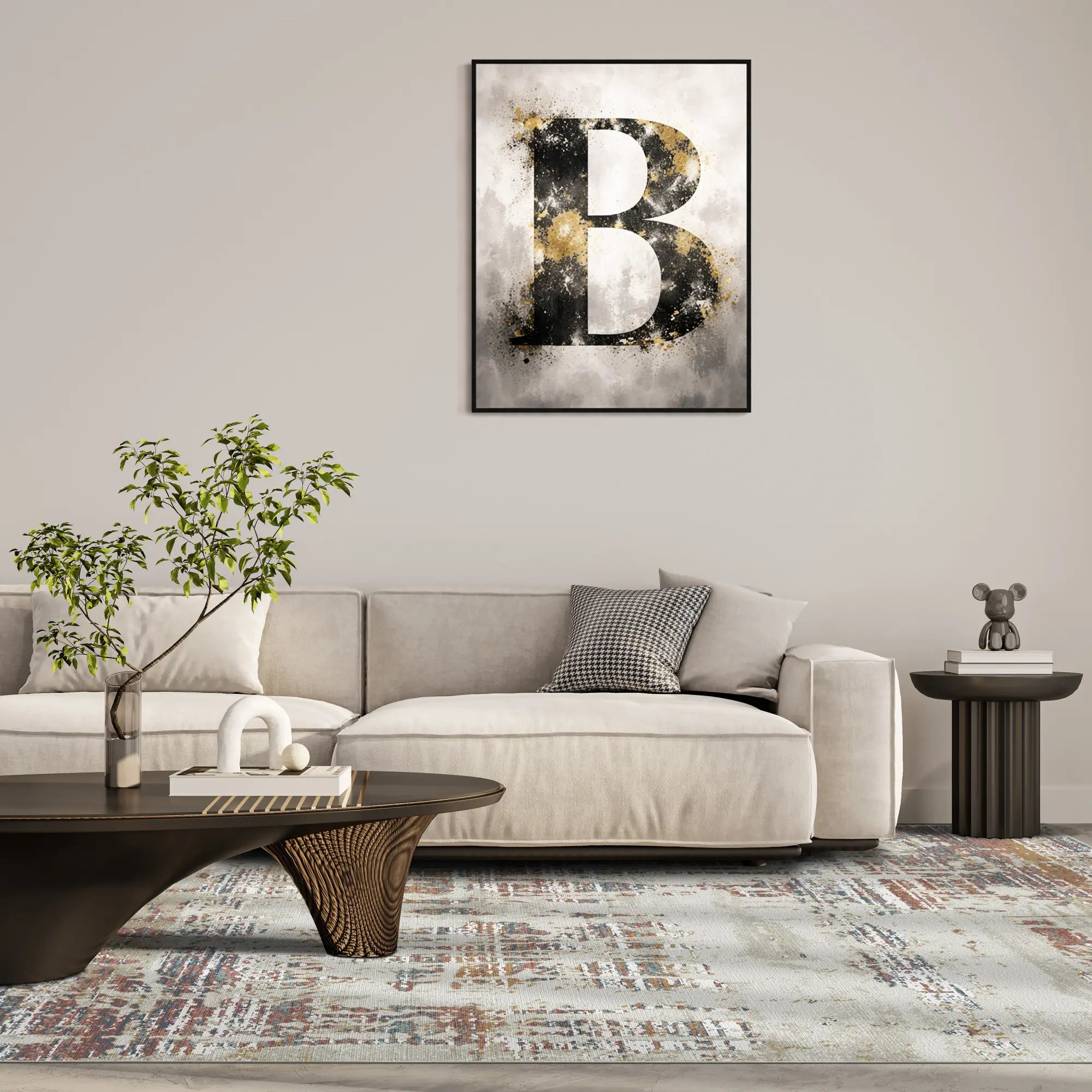 Килим Copper Stream Distressed Abstract