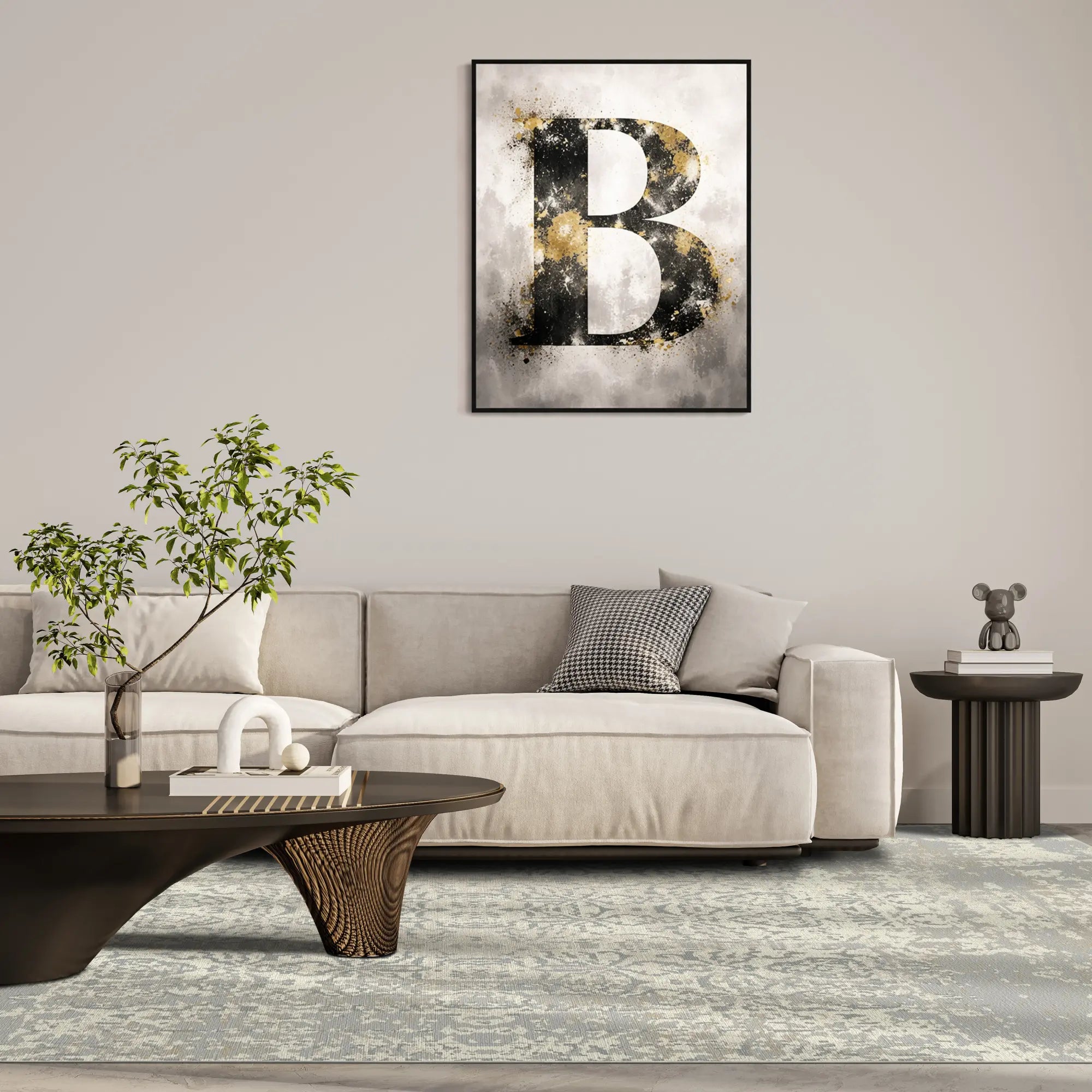 Вицвілий вінтажний дамаський килим з потертостями