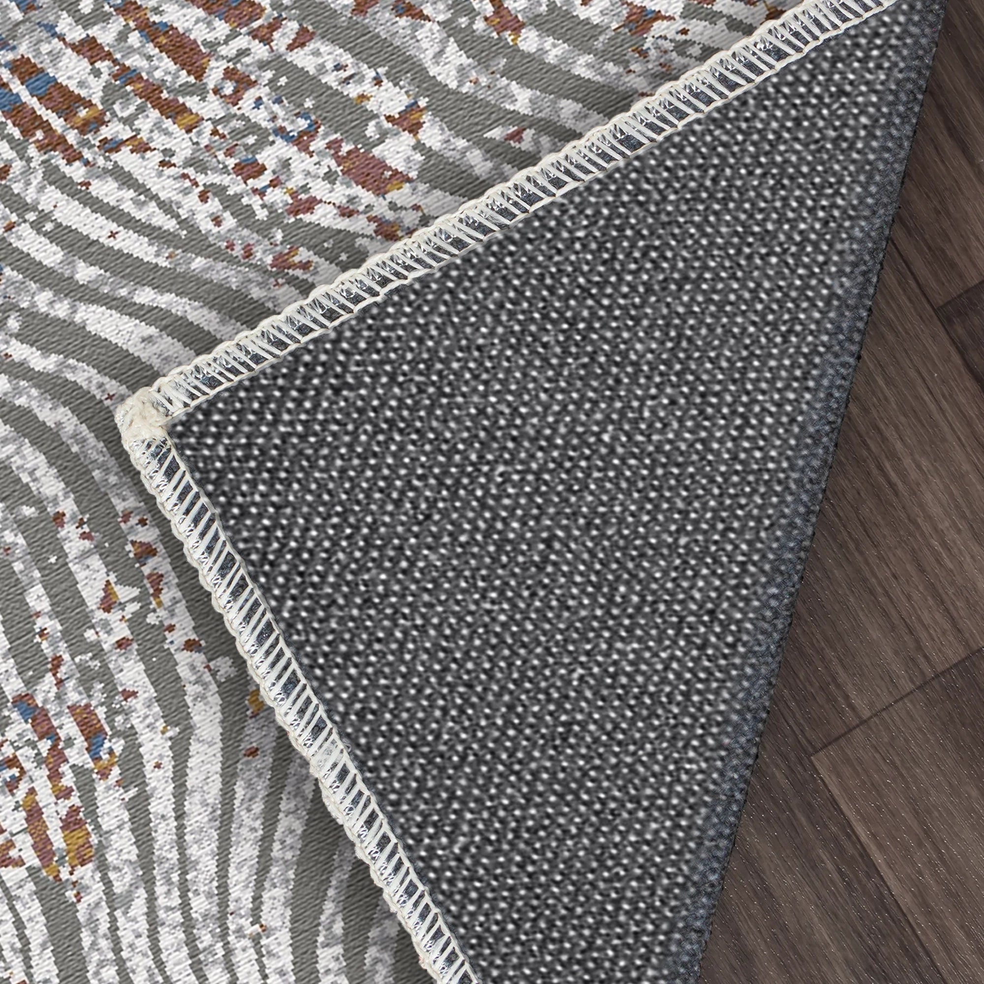 Топографічний брижовий зістарений абстрактний килим