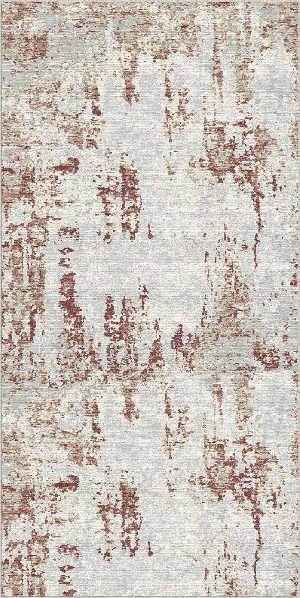 Килим Crimson Drift у стилі distressed абстрактний