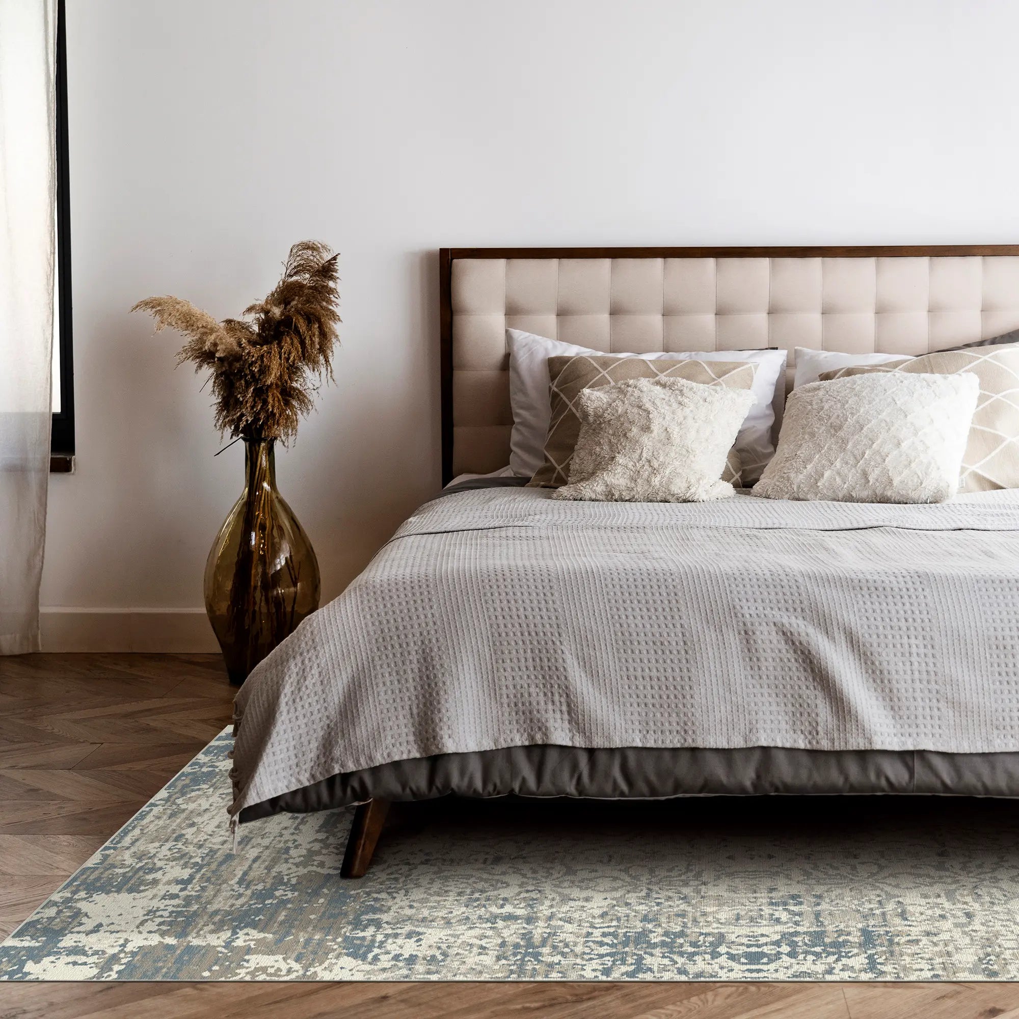 Килим Sapphire Heritage у стилі distressed дамаск