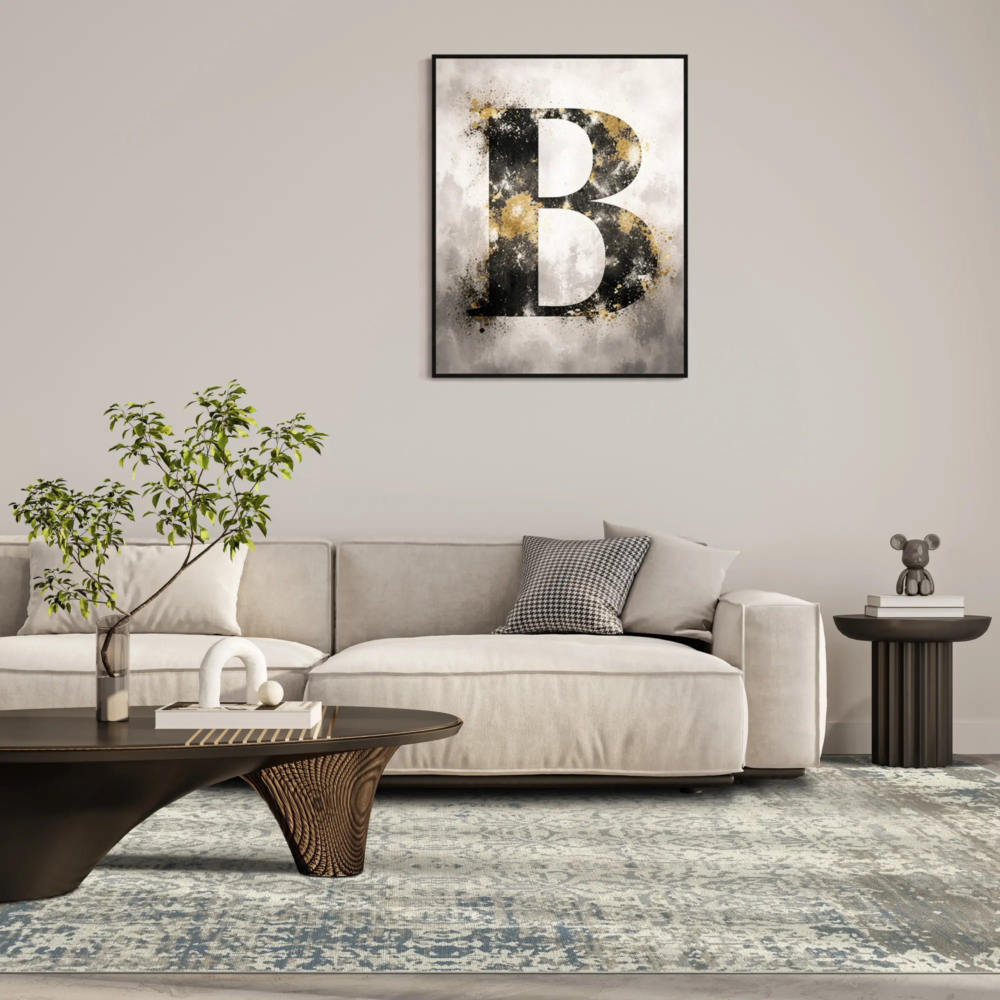 Килим Sapphire Heritage у стилі distressed дамаск