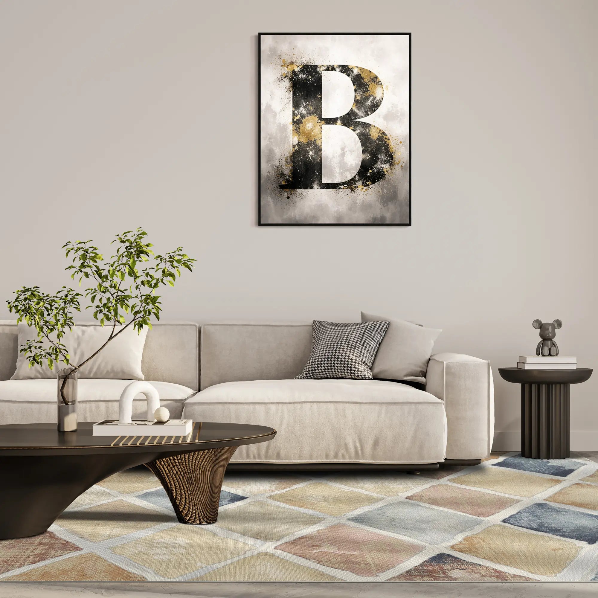 Килим Mosaic Drift акварельний Harlequin
