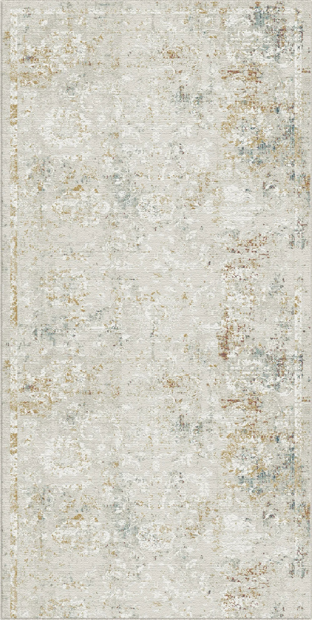 Килим Aurelian Heritage у стилі distressed дамаск