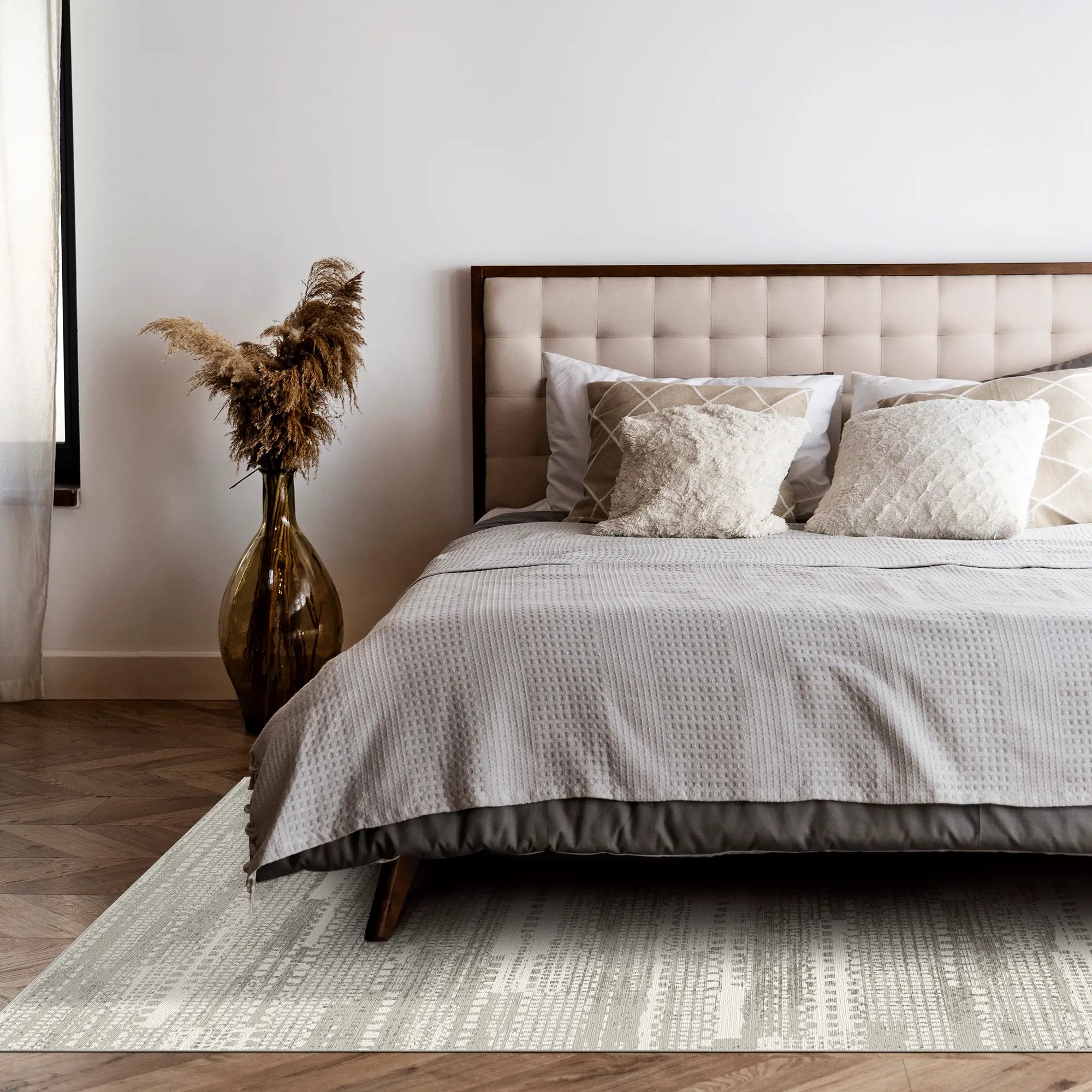 Килим Urban Matrix бежевого кольору