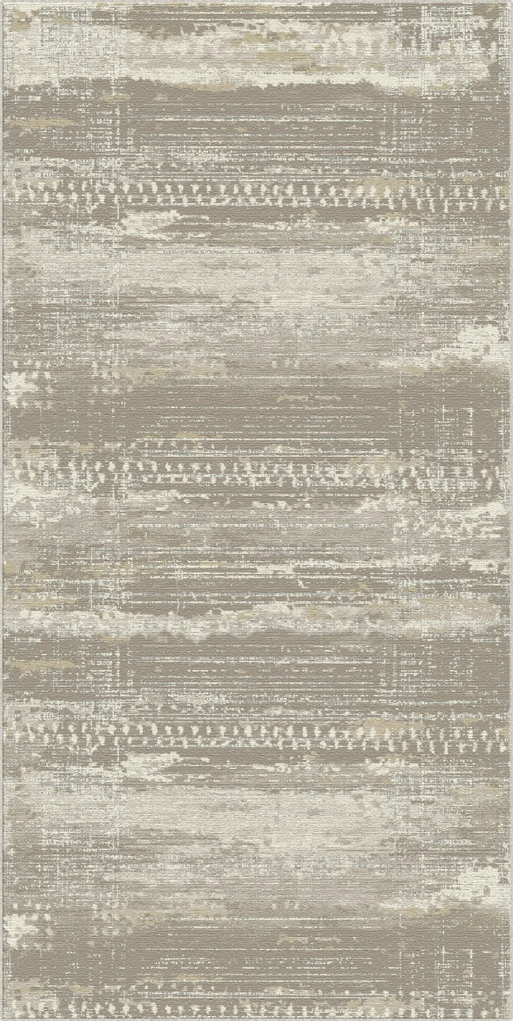Килим Taupe Strata з ефектом потертості