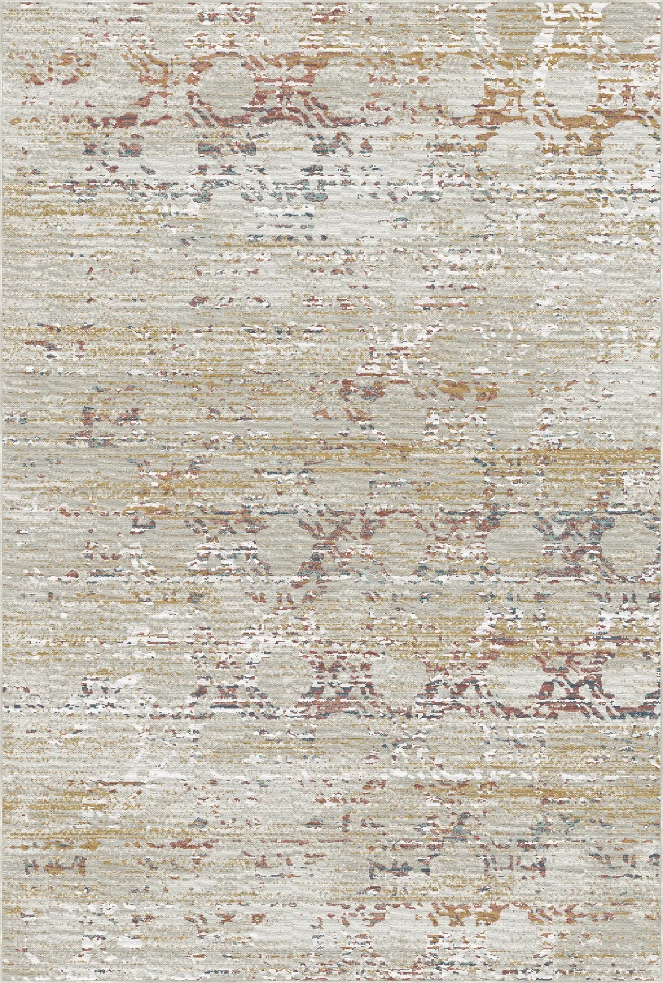 Позолочені кільця абстрактного прального килима