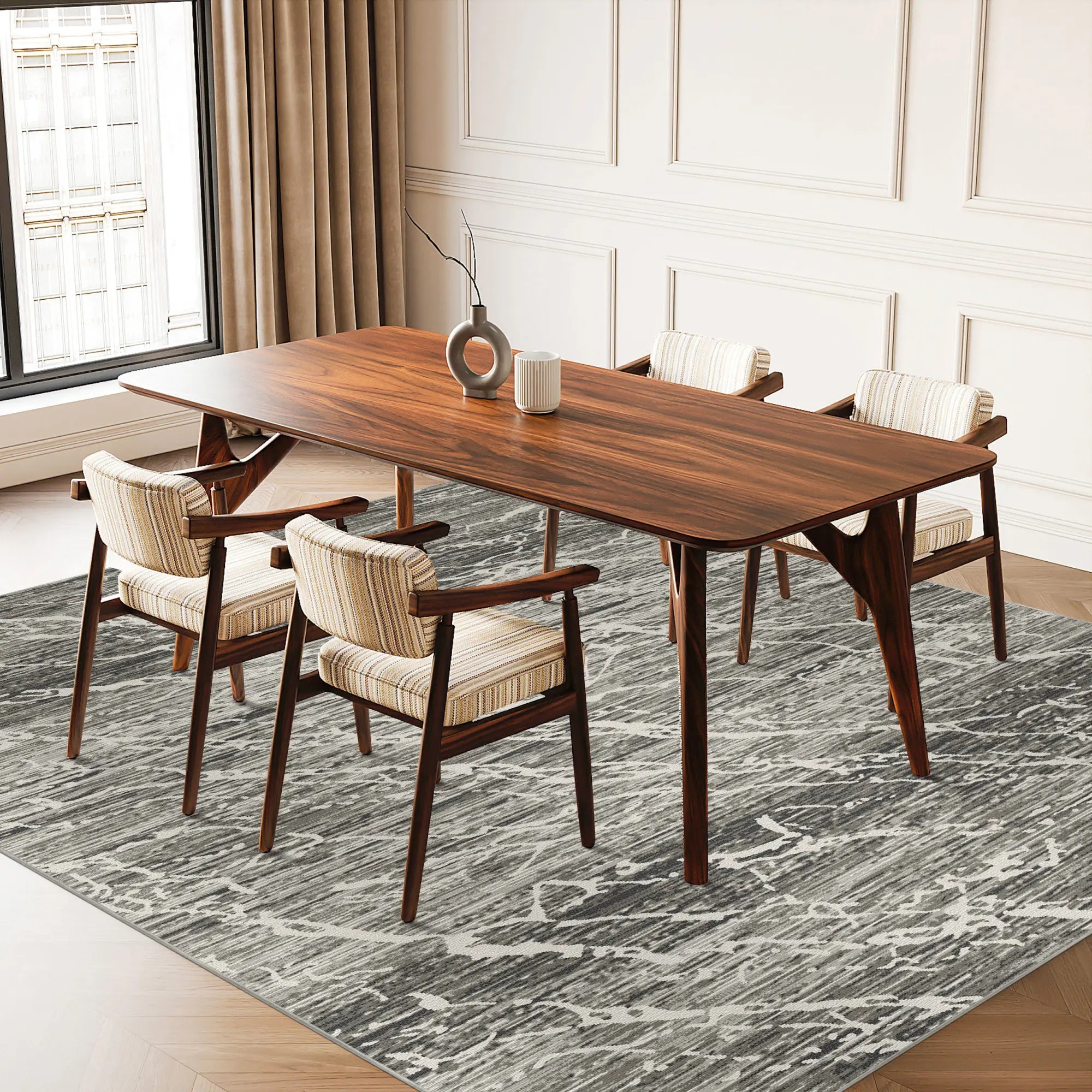 Килим Carrara Frost Marble Washable