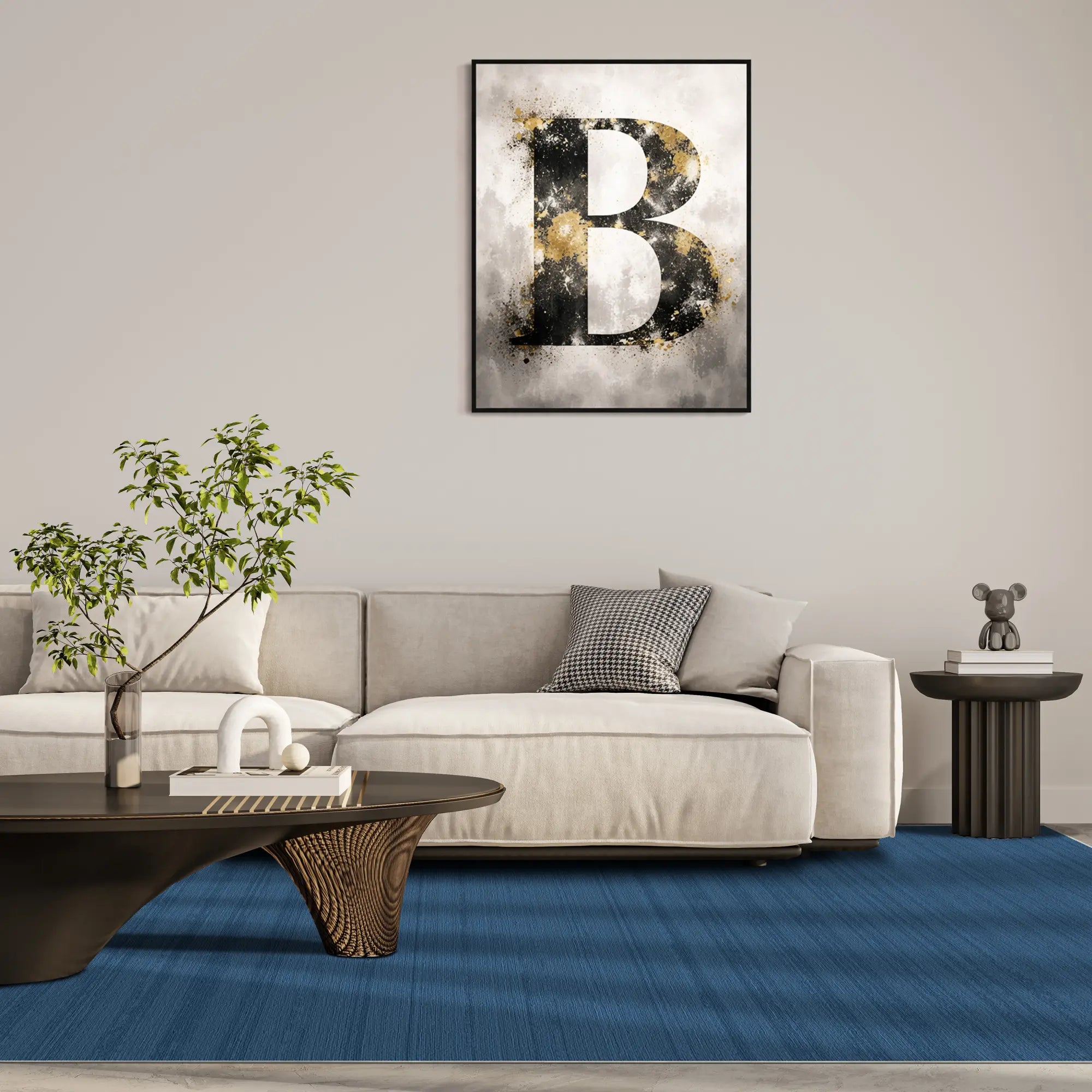 Килим Azure Horizon Textured Washable