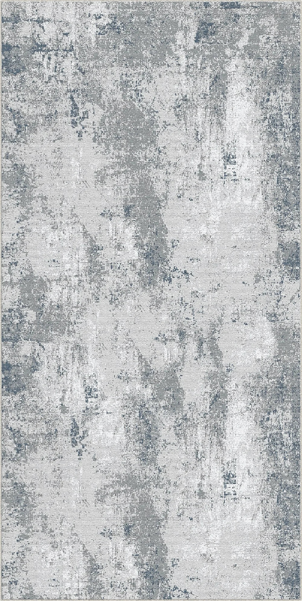 Килим Misty Slate з абстрактним потертим дизайном