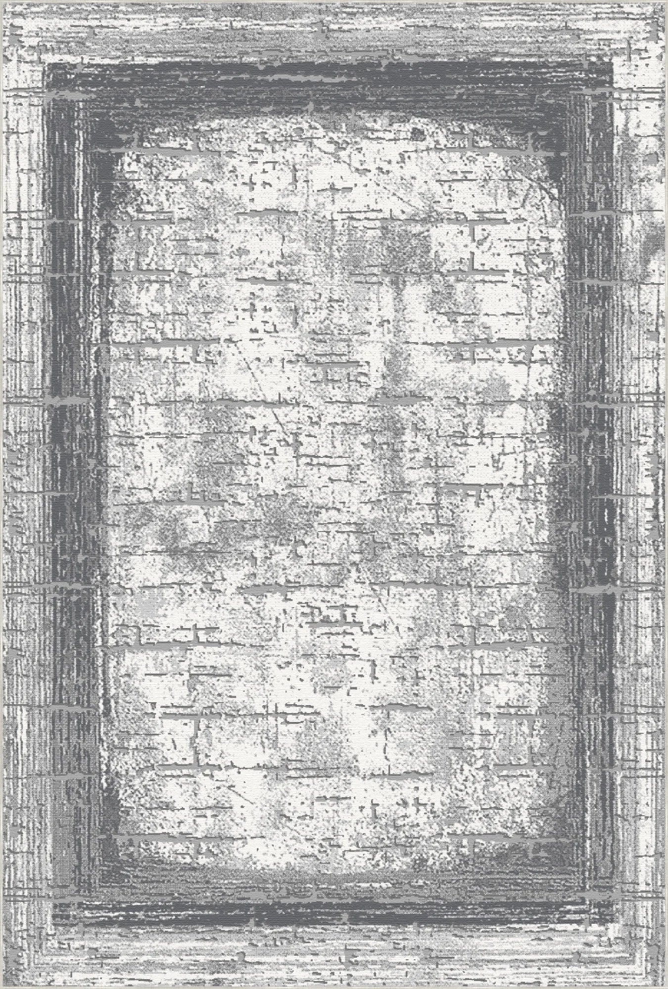 Килим з потертим абстрактним малюнком у стилі шиферної рами