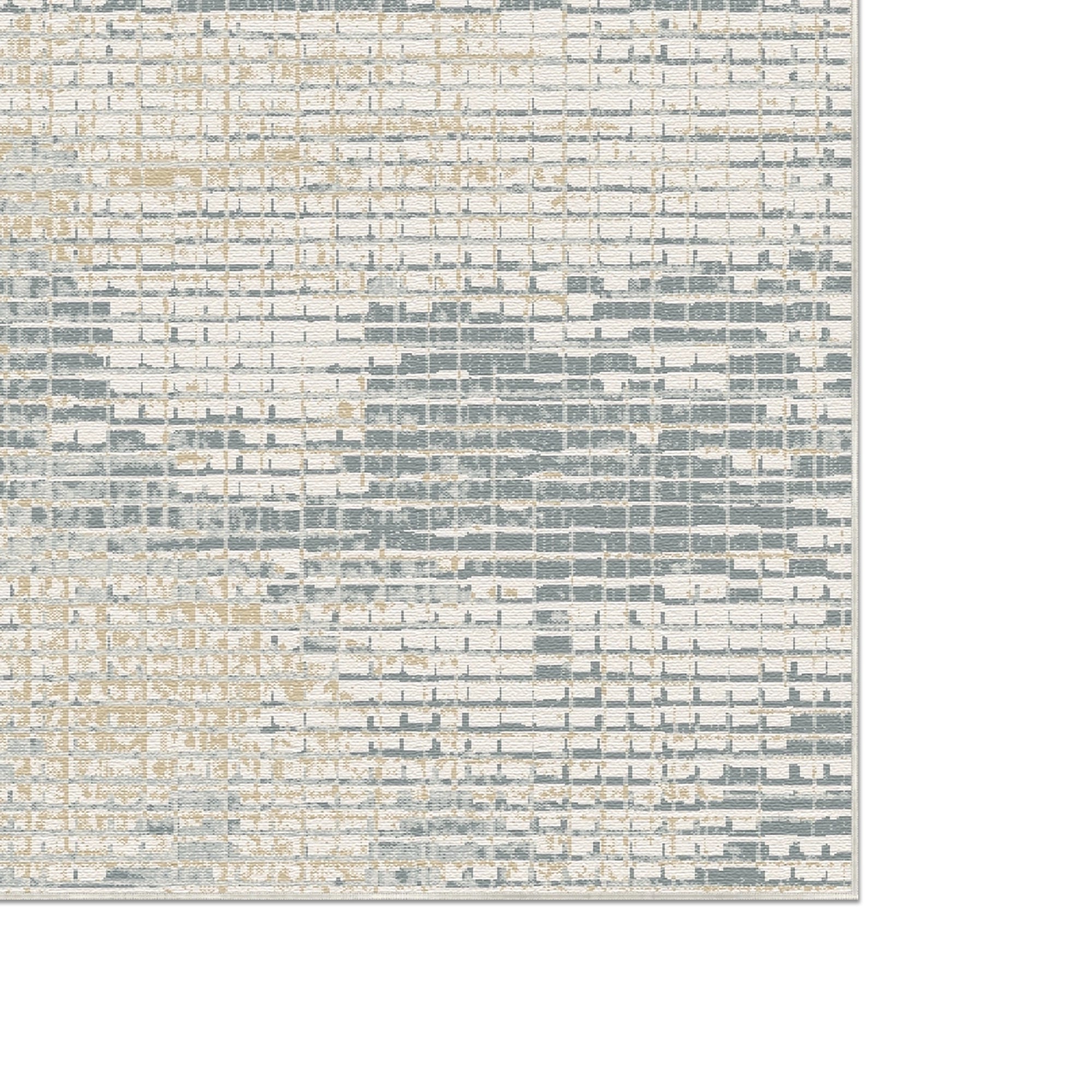 Килим Arctic Taupe Mosaic з абстрактним дизайном