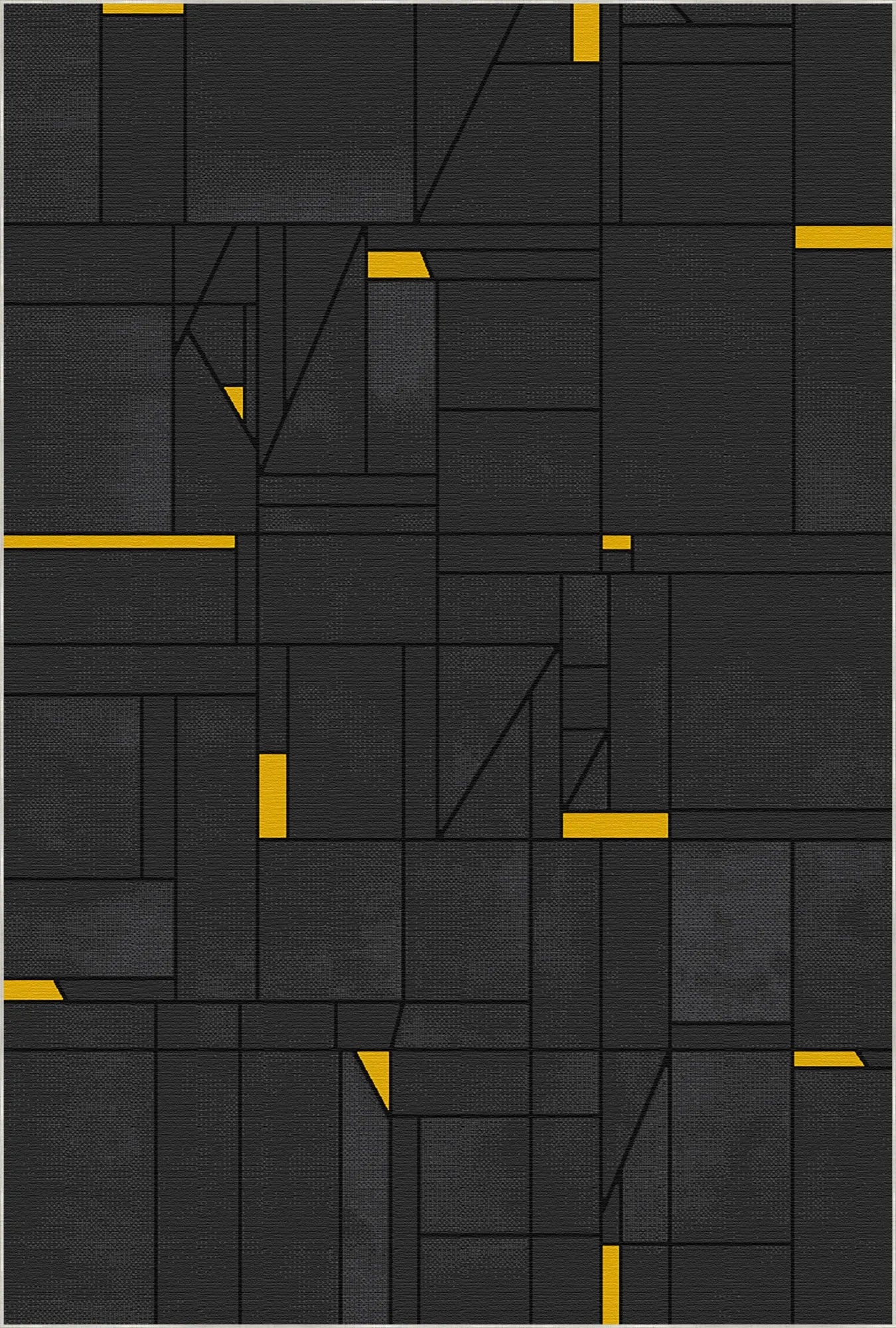 Килим Cyber ​​Axis Midnight & Volt