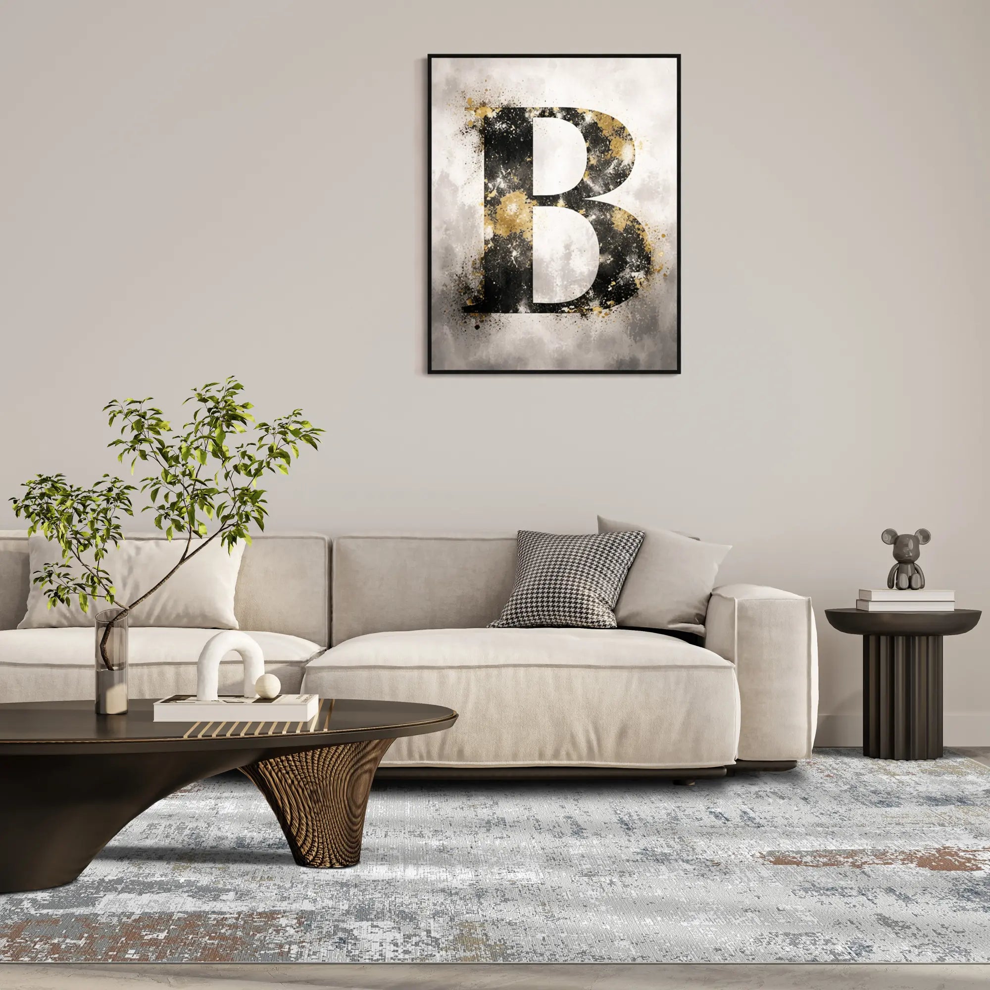 Килим Radiant Patina Abstract Washable