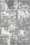 Килим Slate Cloud Patina з абстрактним дизайном Сірий