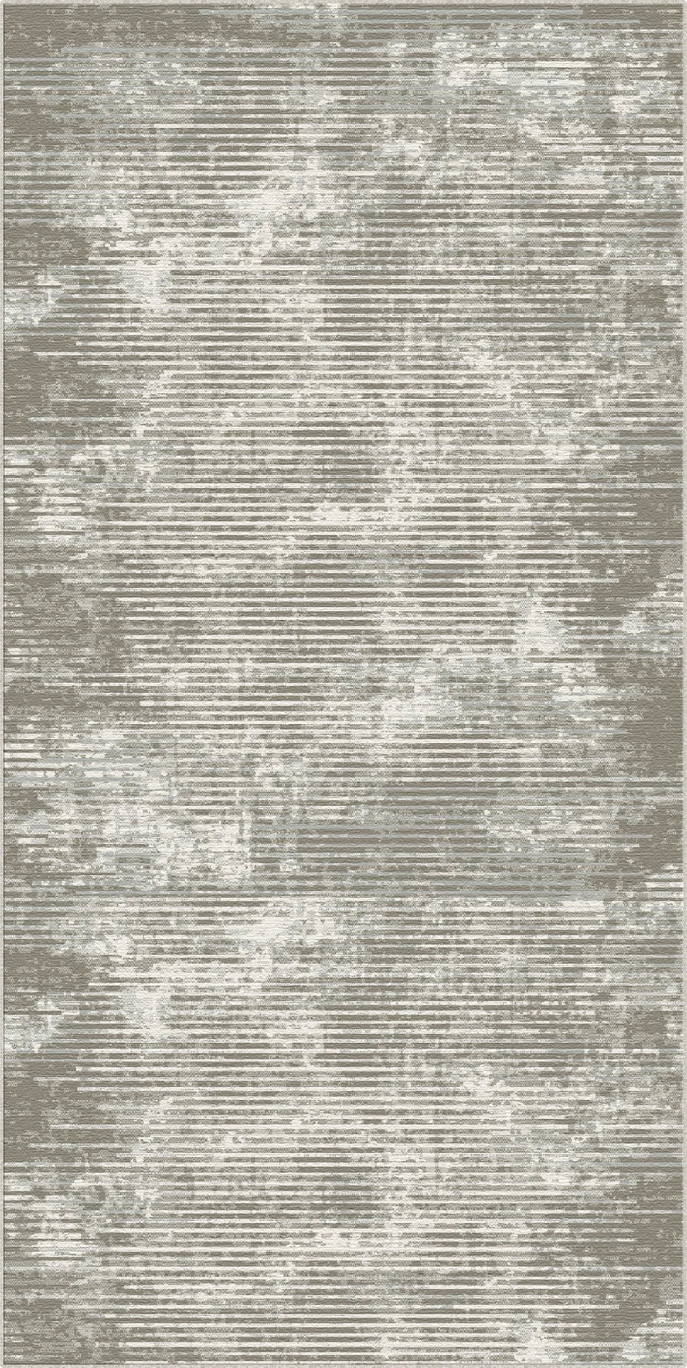 Килим Taupe Horizon з лінійним glitch-дизайном